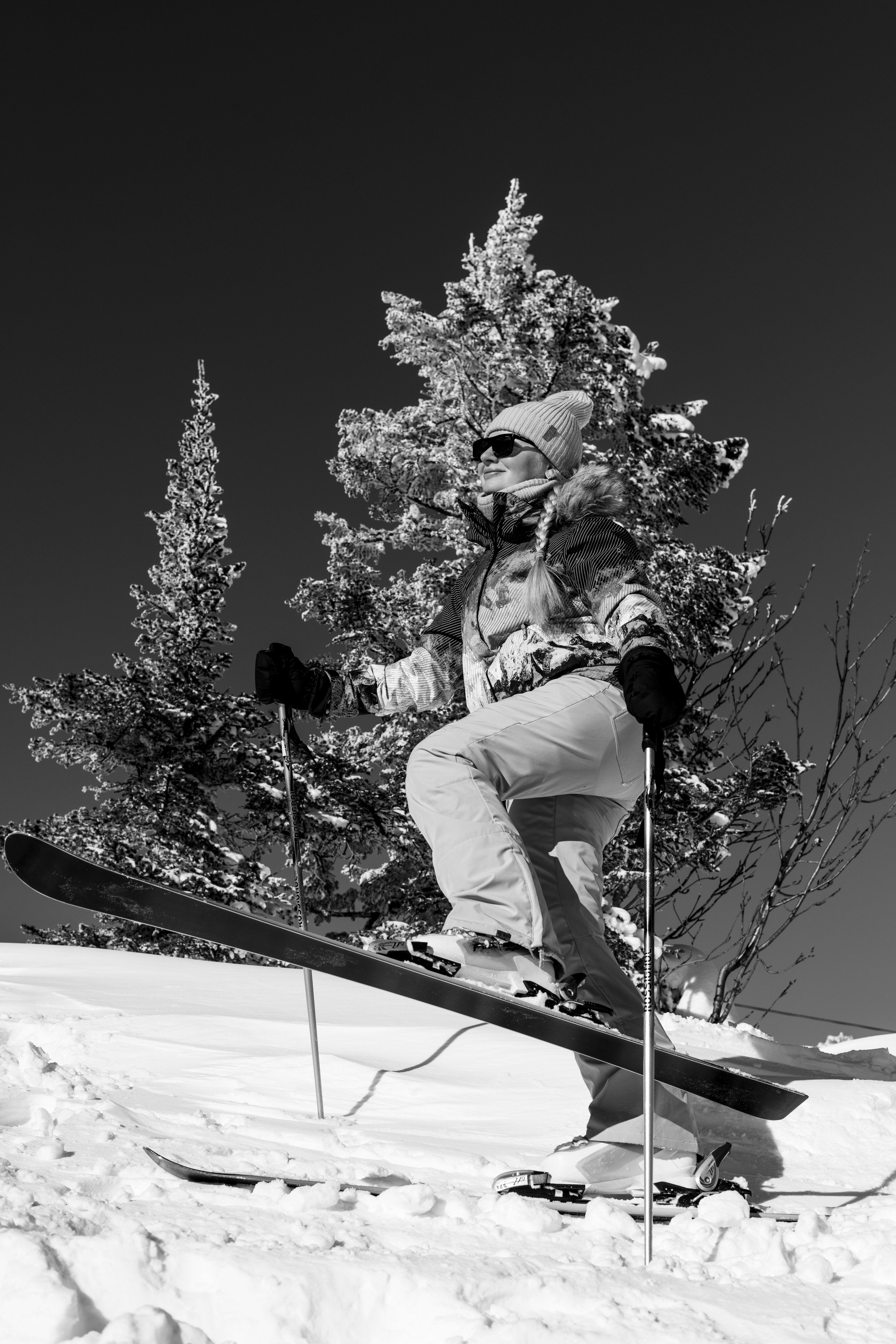 Фотосессия на вершине. Анастасия Паршукова — фотограф Шерегеш Новосибирск