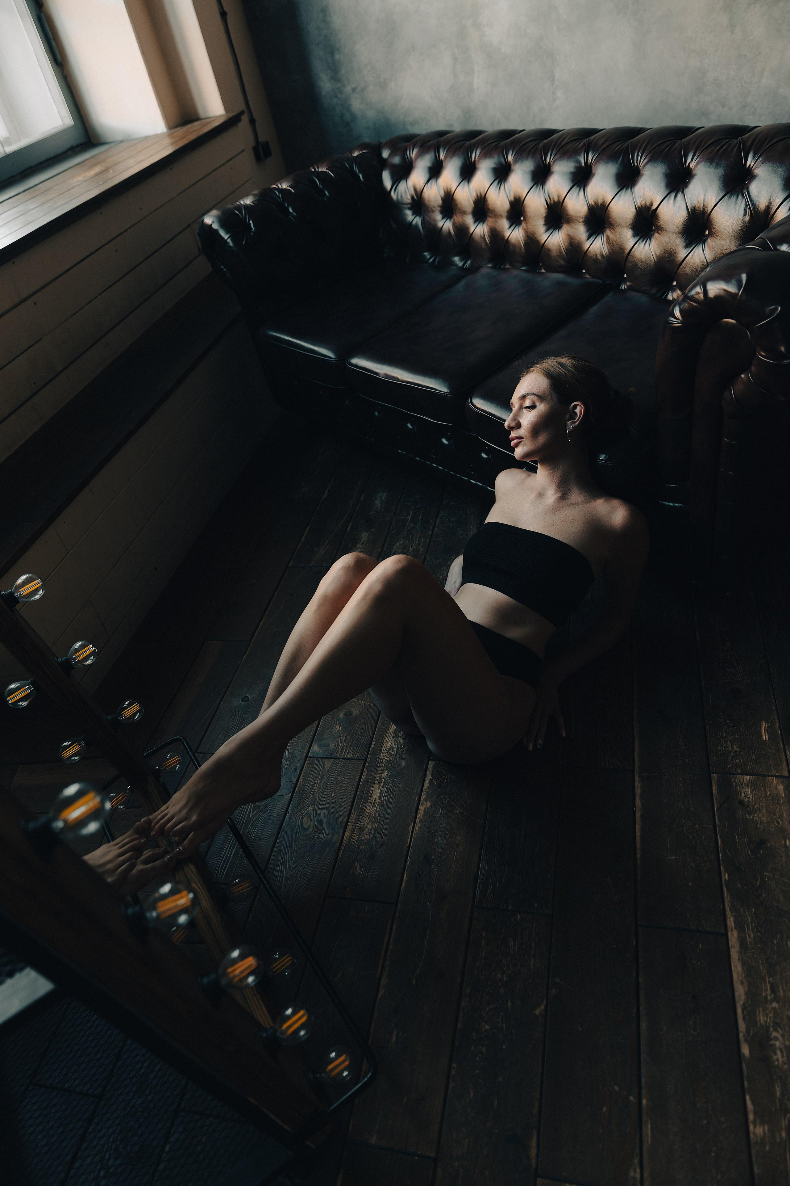 Ксения — фотосессия в студии. Свадебный и портретный фотограф в Санкт-Петербурге Анна Демьянова