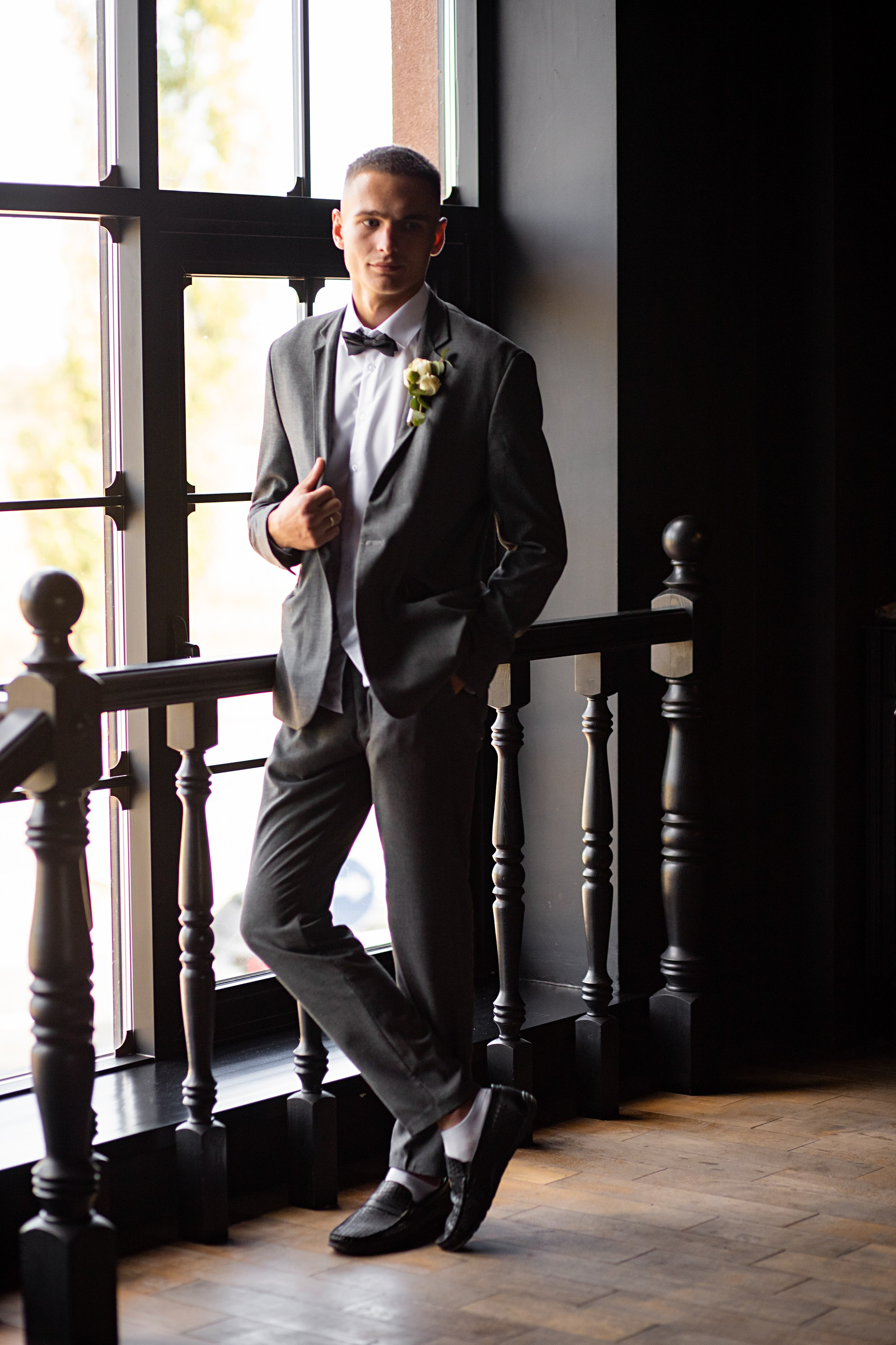 позирование жениха