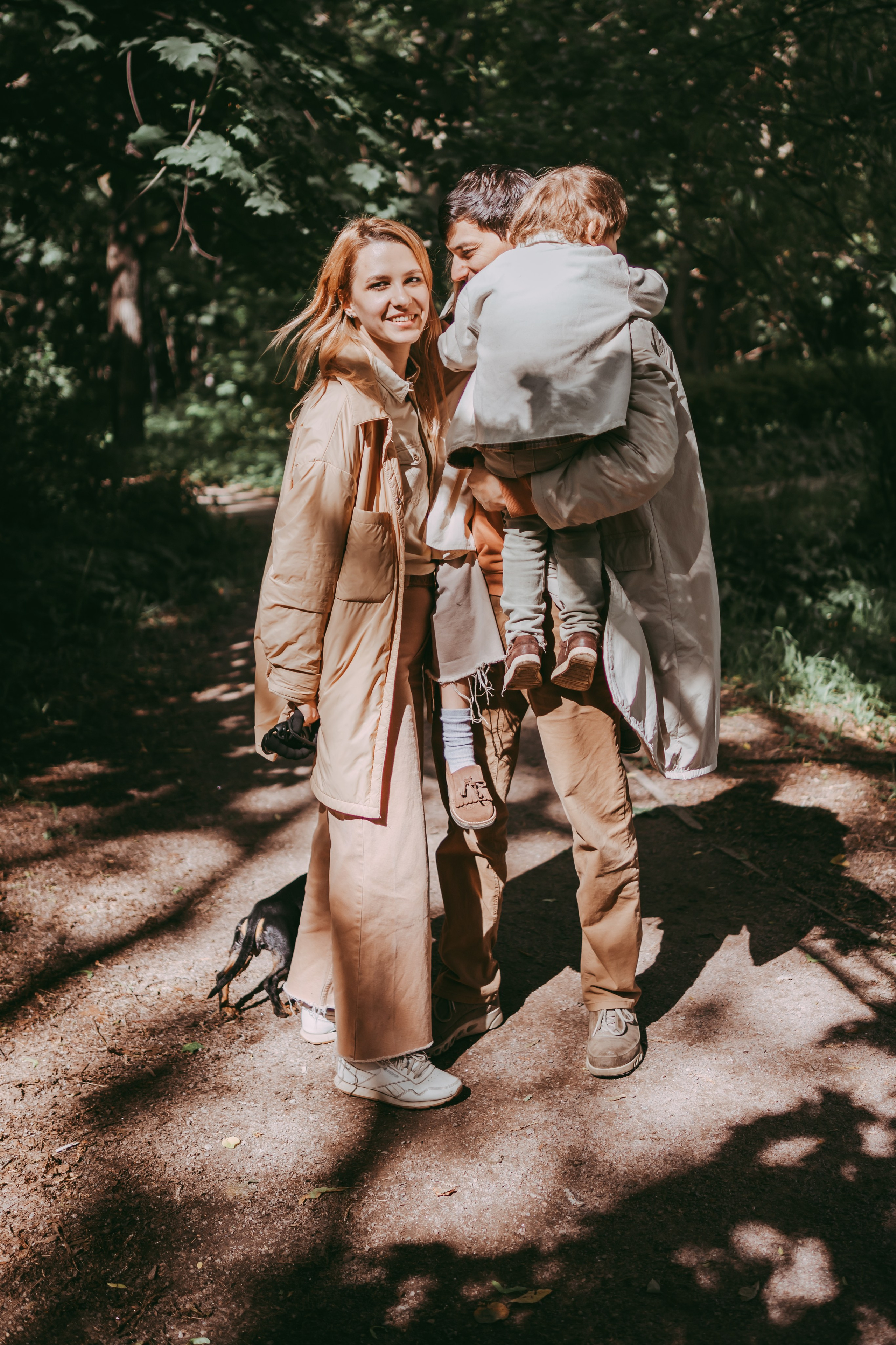 Прогулка в парке. Семейный фотограф в Москве и Подмосковье Иванова Нина