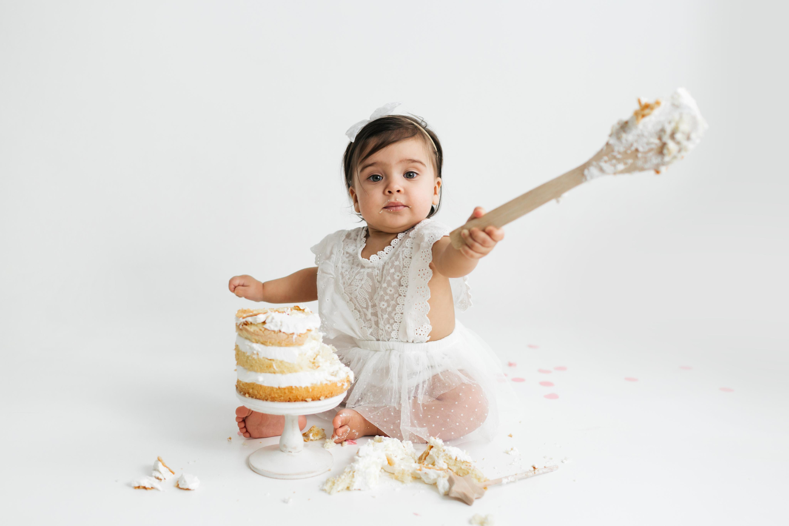 Фотосессия крушение торта