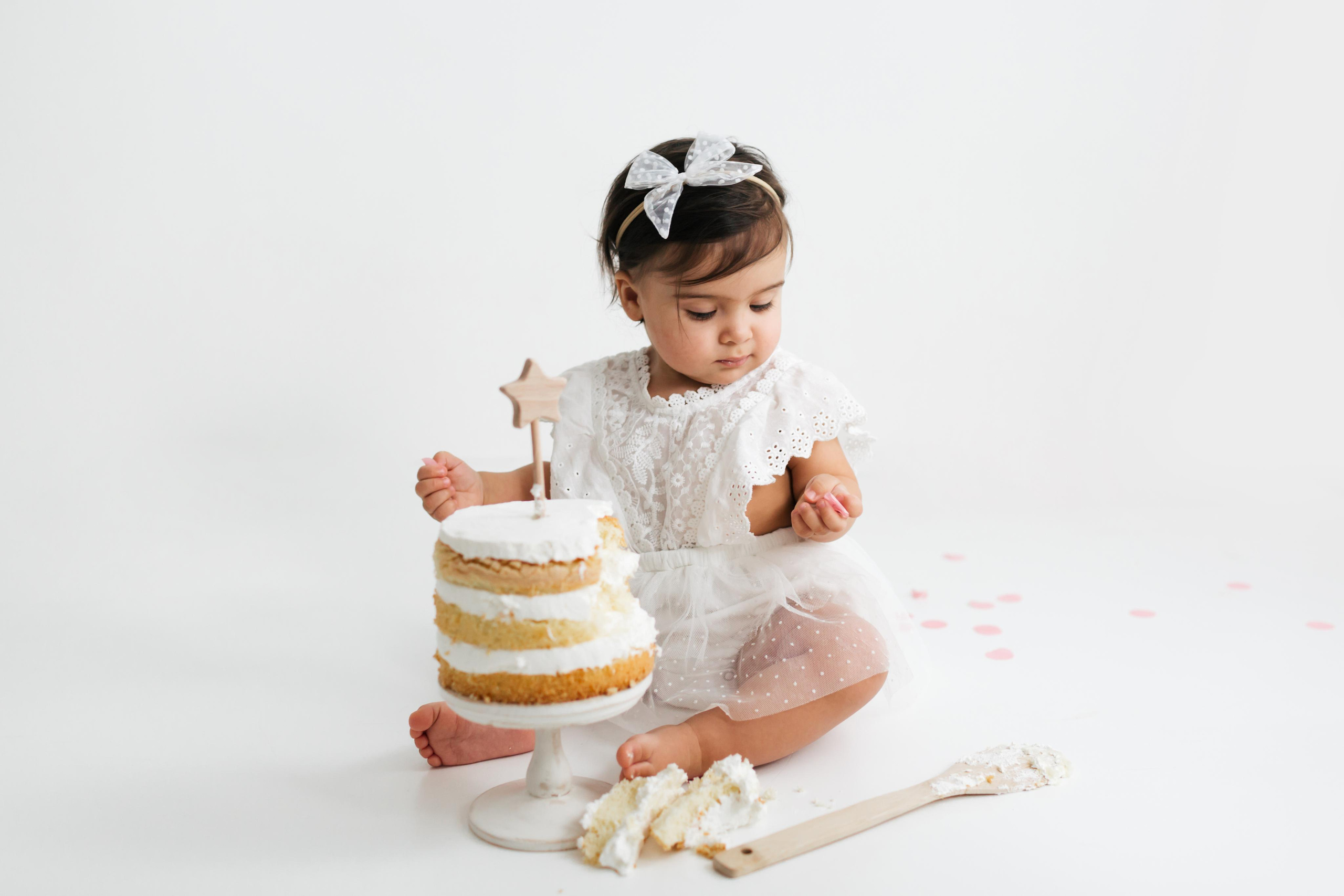 Фотосессия крушение торта