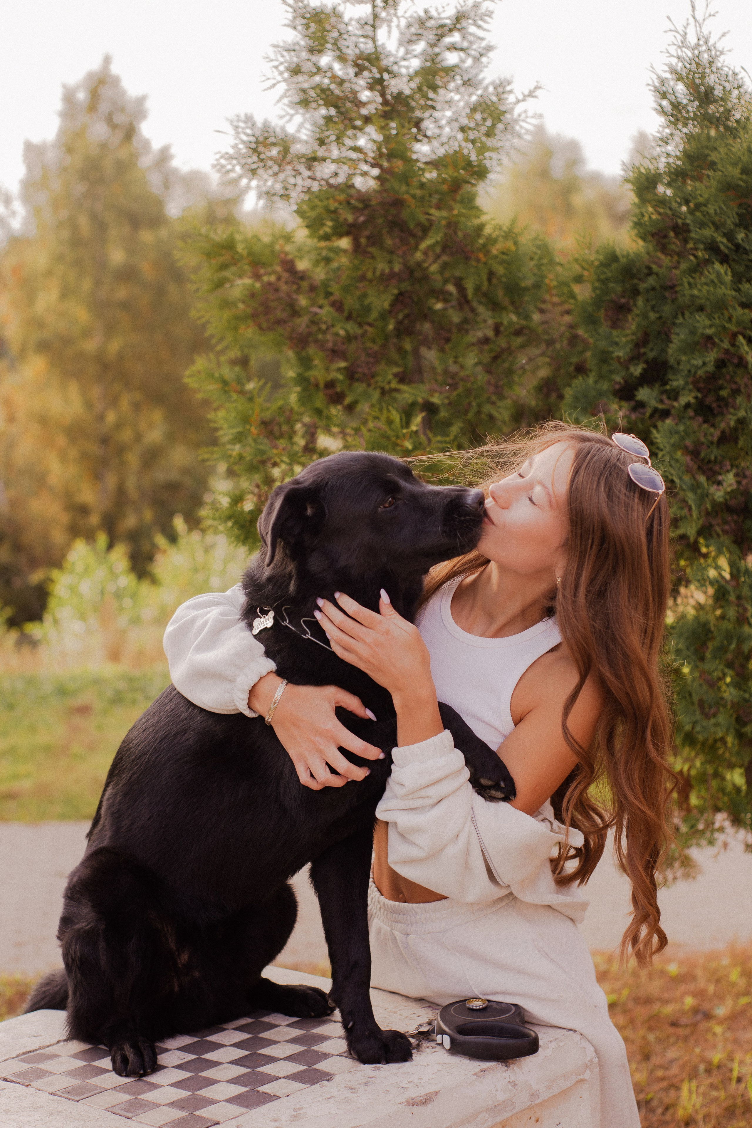 Анна и Лаки. Фотограф-анималист Мария Баркевич | Москва