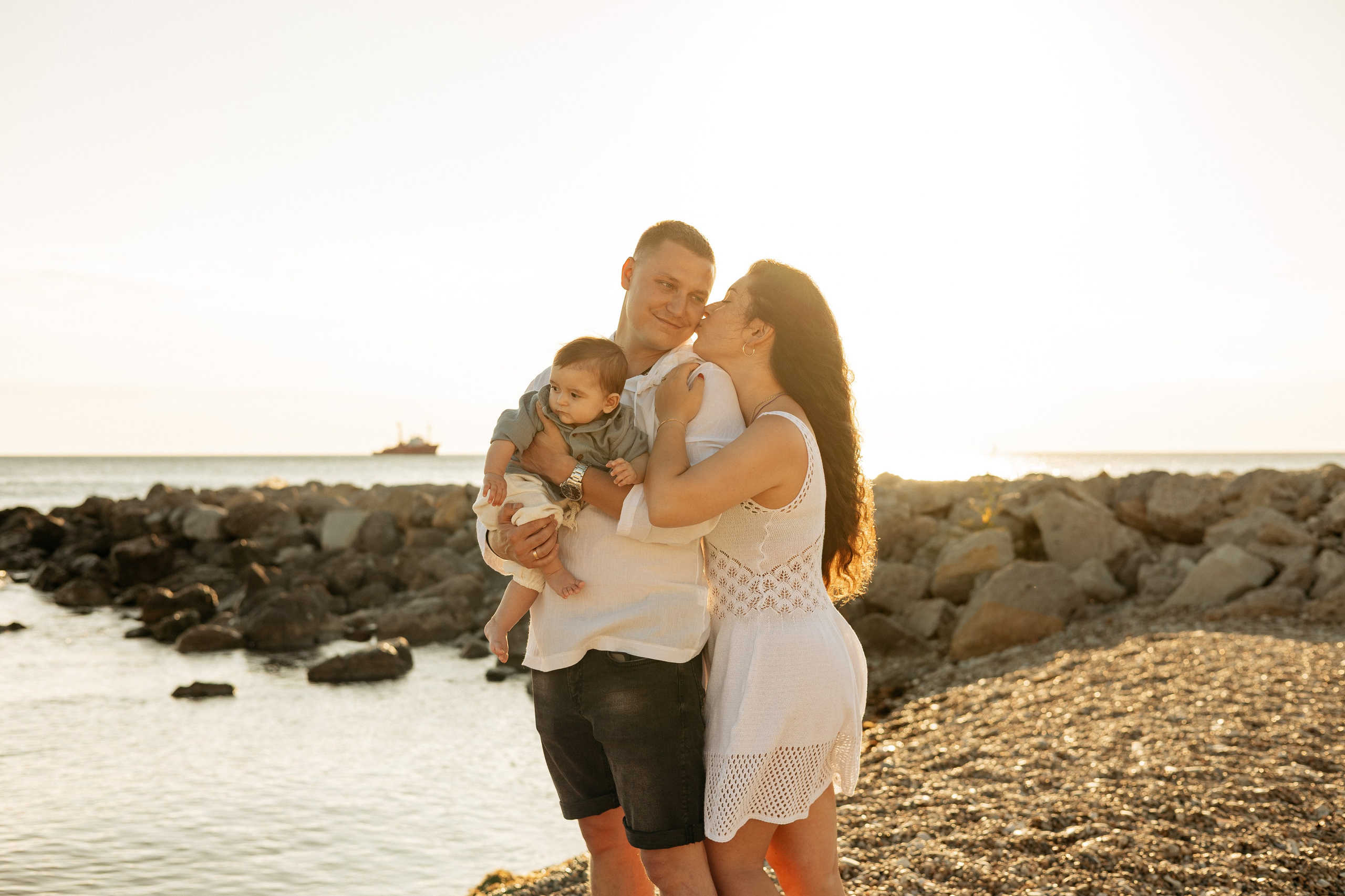 Закатные краски как метафора теплых семейных отношений