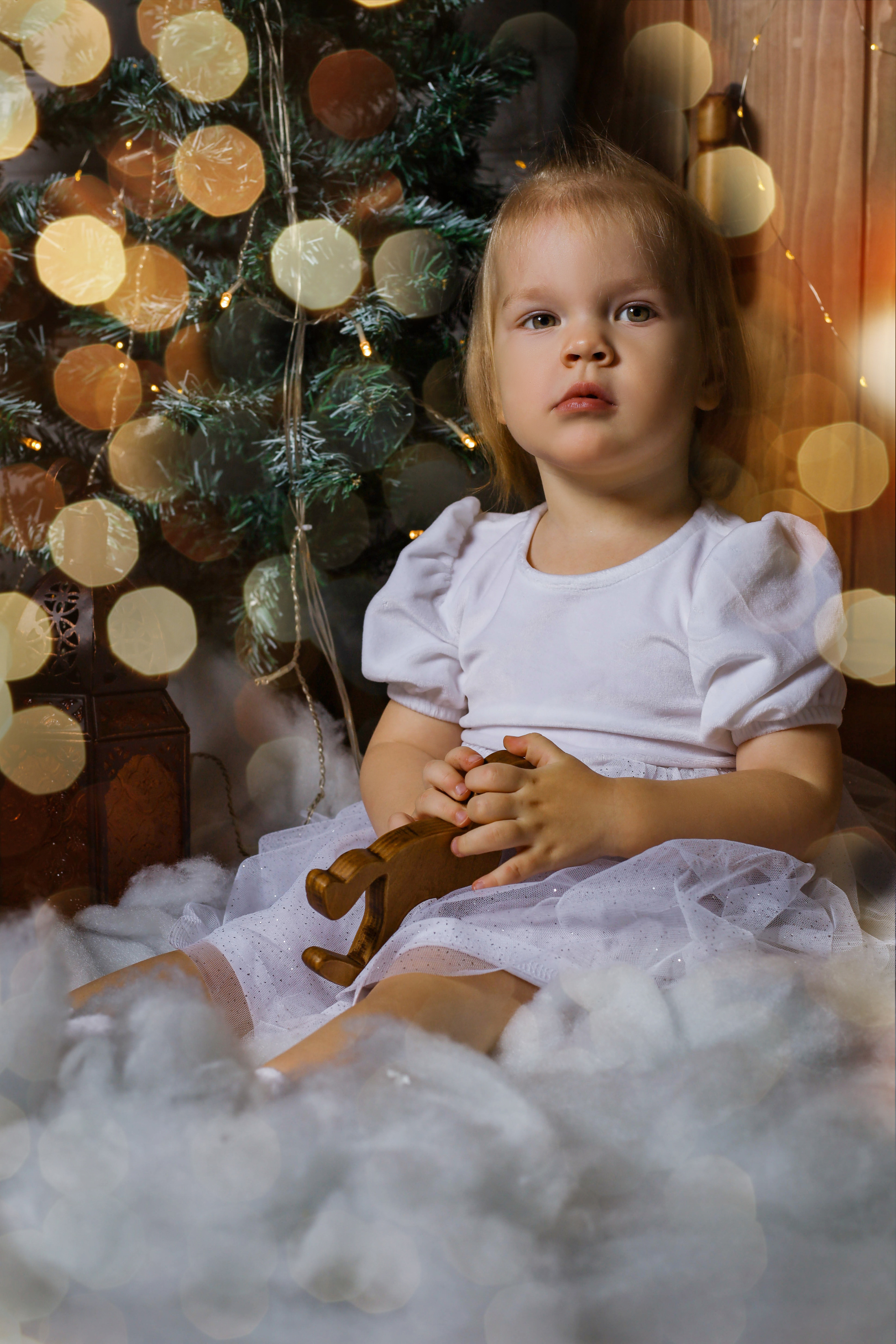 Инна с семьей. Новогодняя 2022