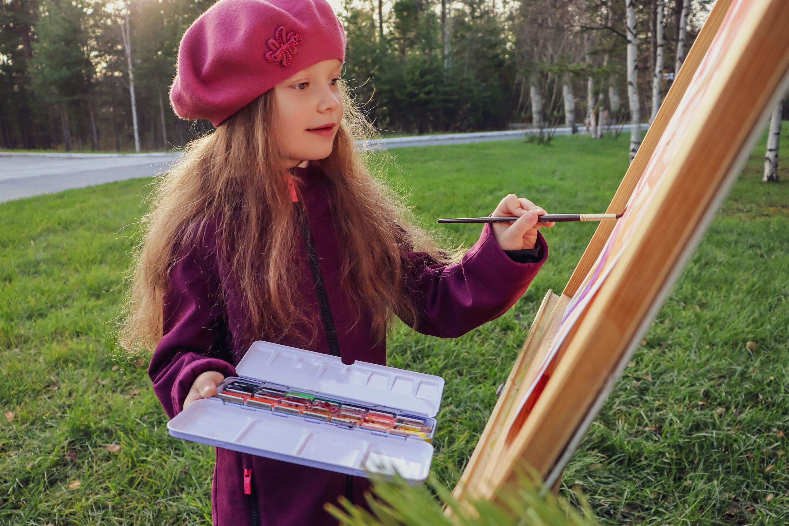 Юнные художницы