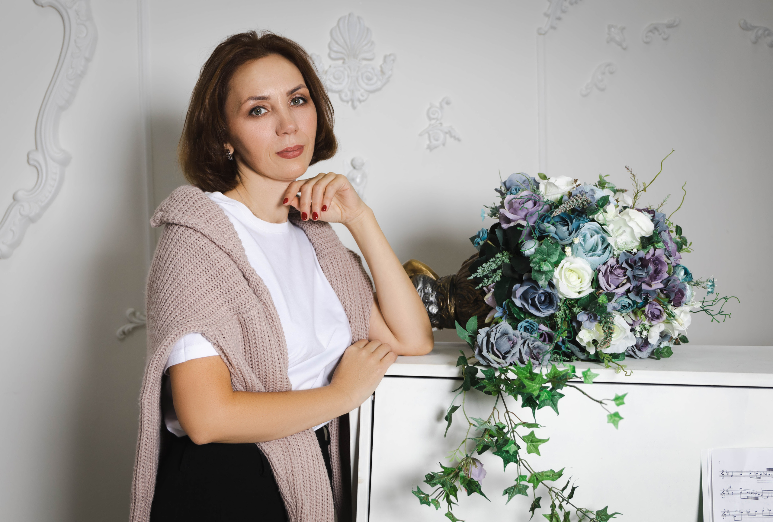 Анна с мамой