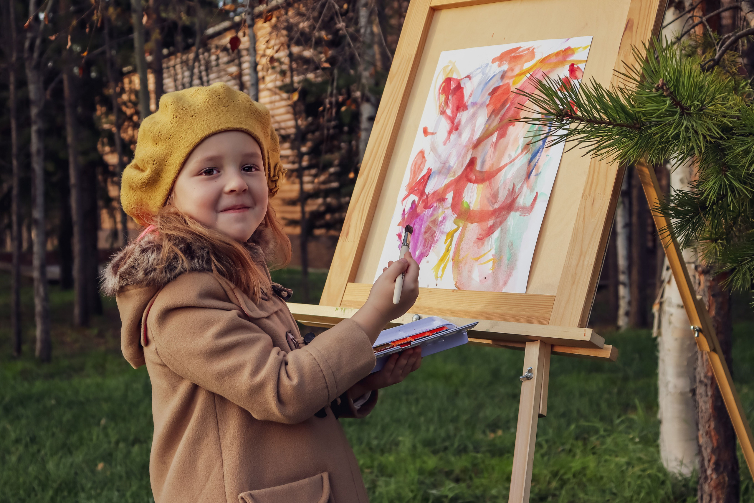 Юнные художницы