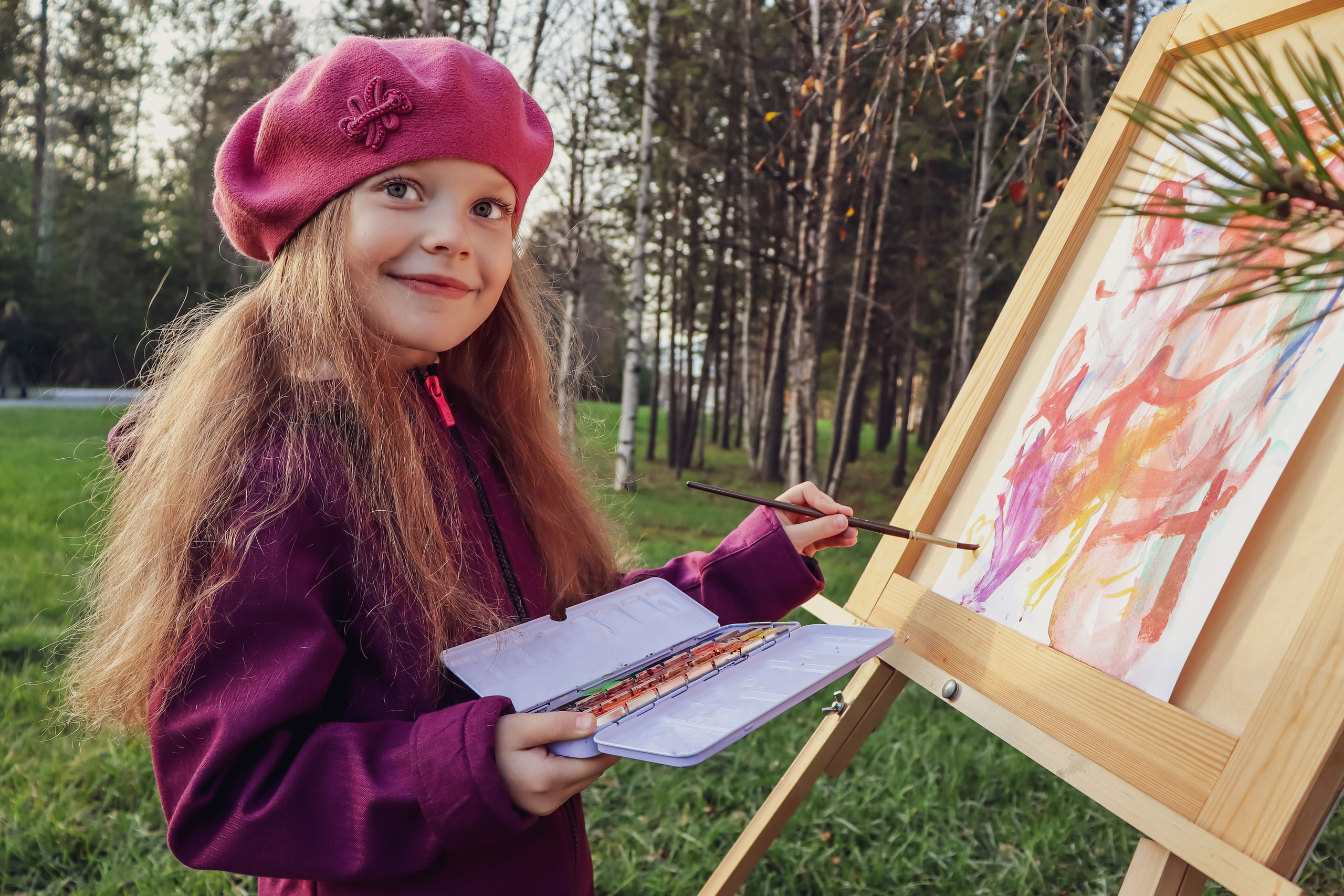 Юнные художницы