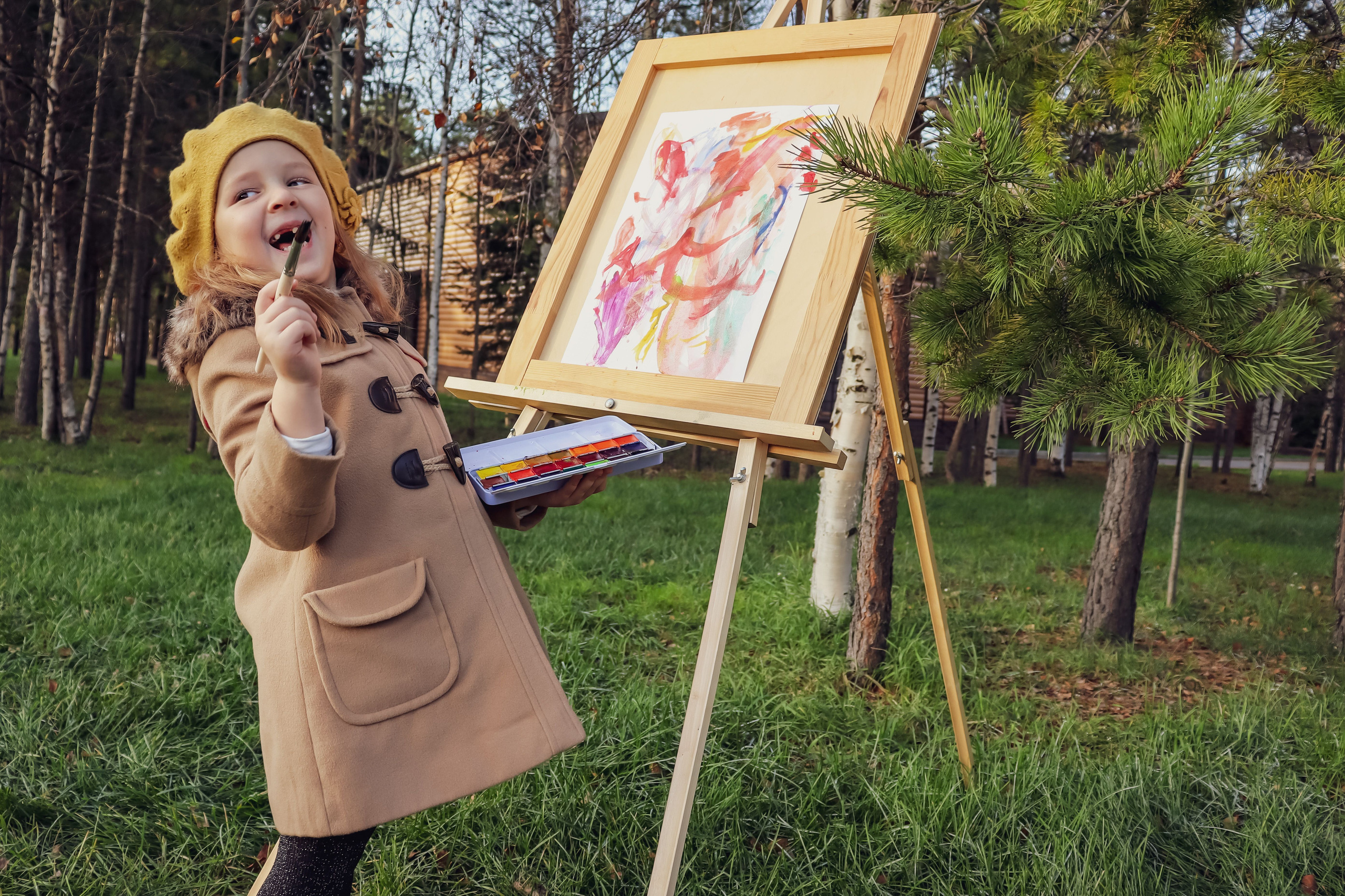 Юнные художницы