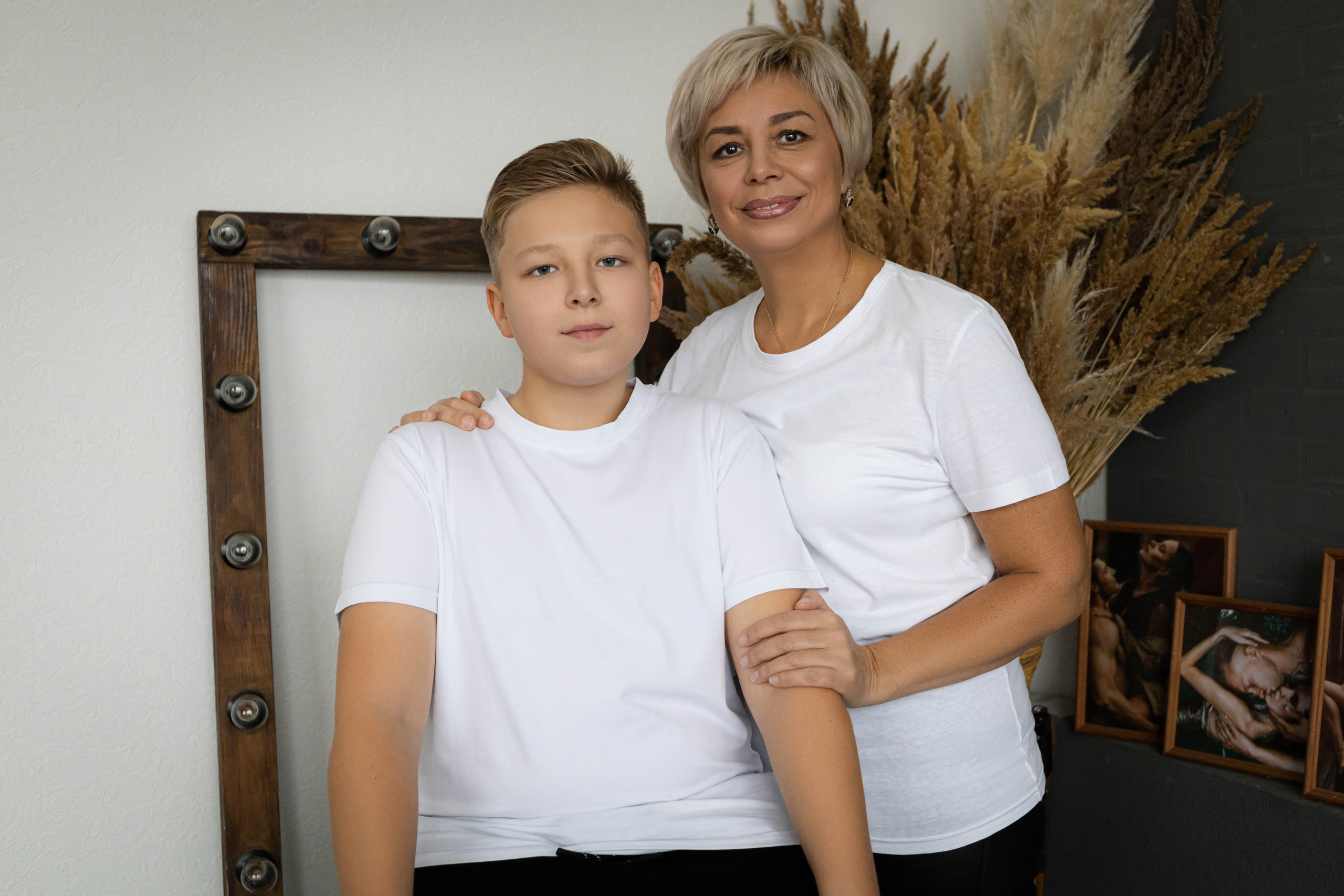 Никита с мамой