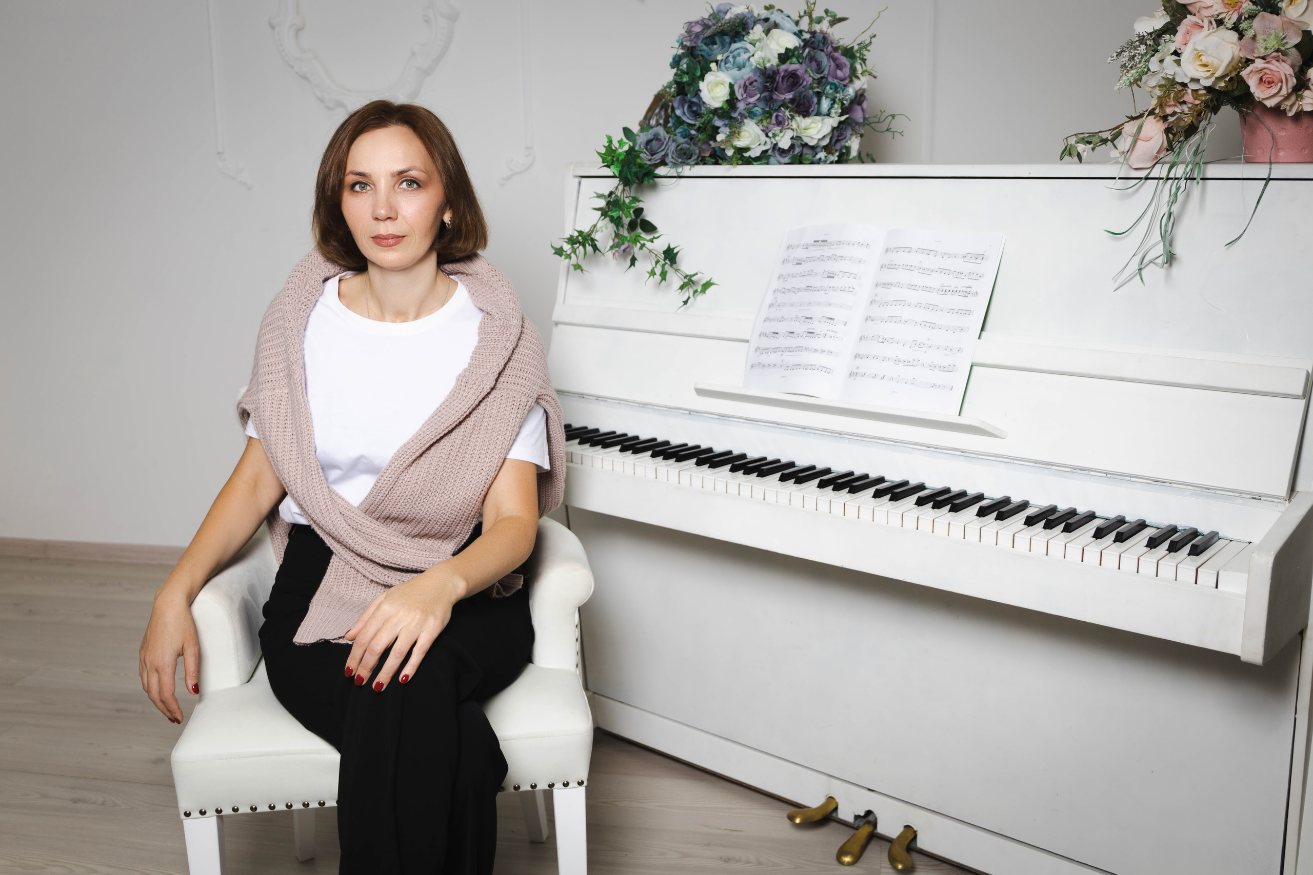 Анна с мамой