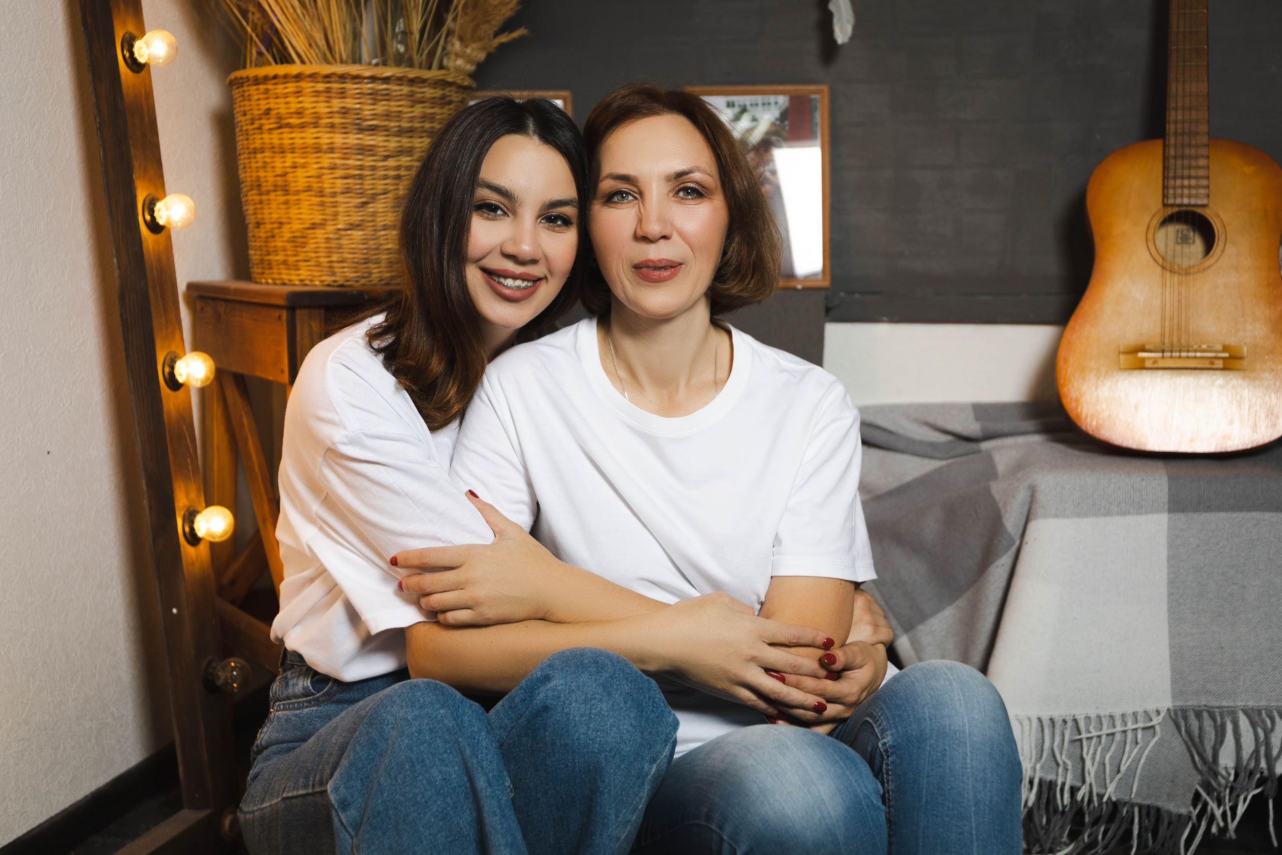 Анна с мамой