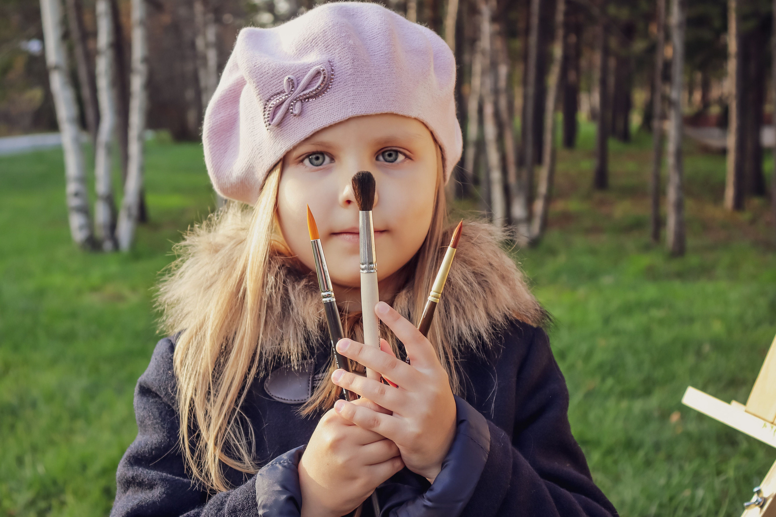 Юнные художницы