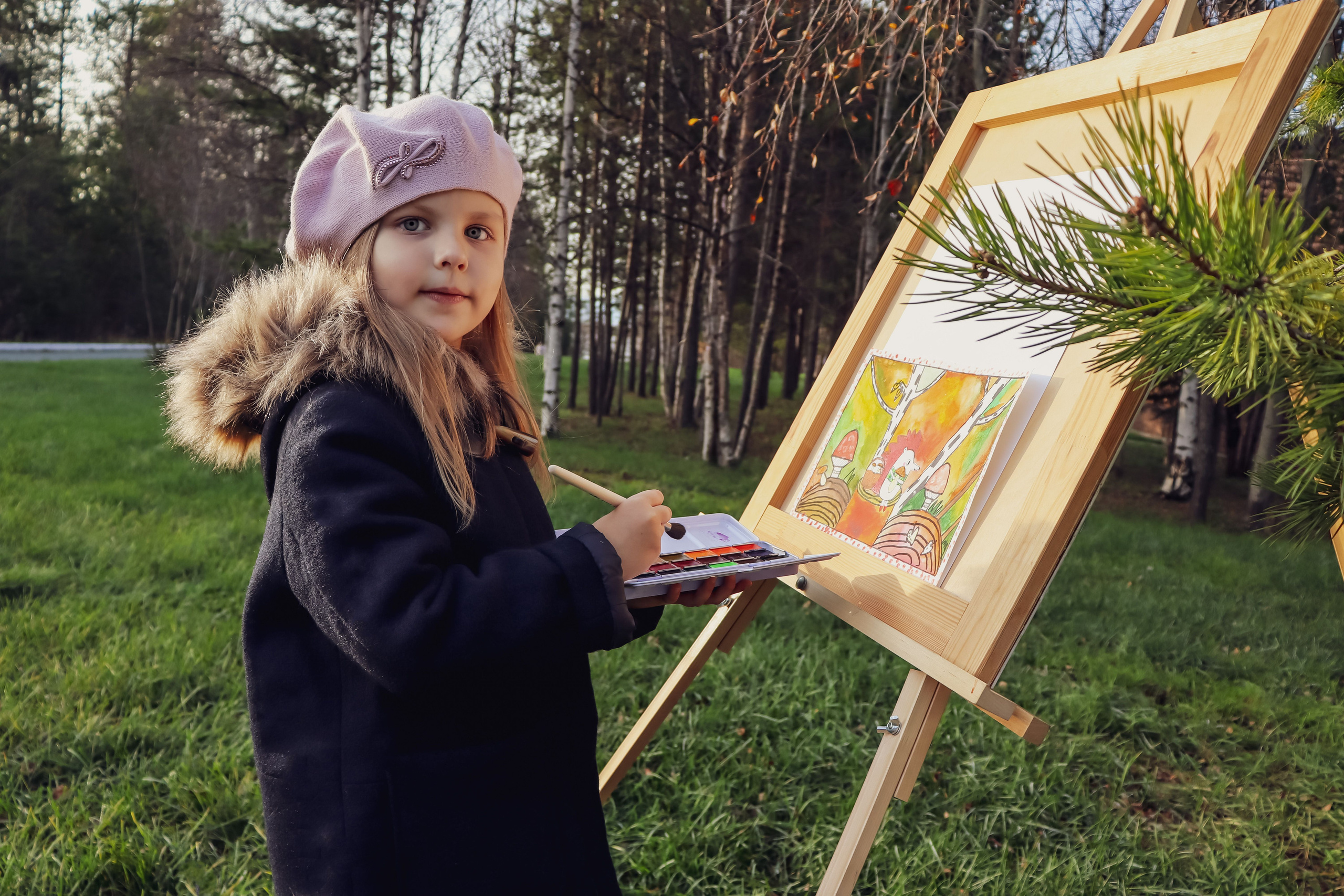 Юнные художницы