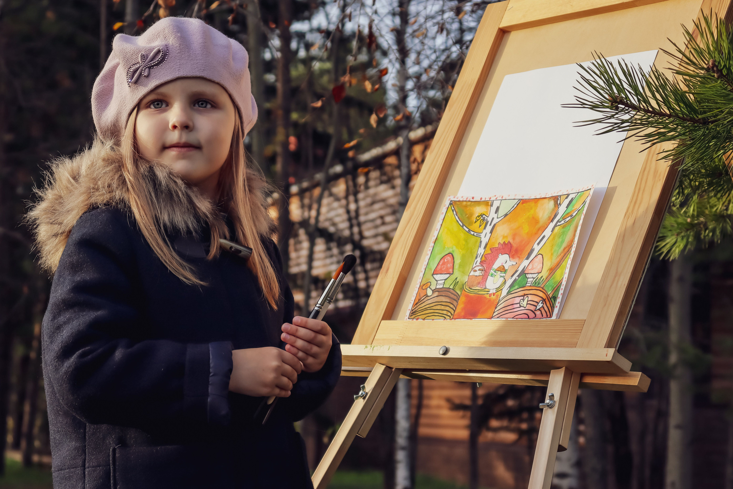 Юнные художницы