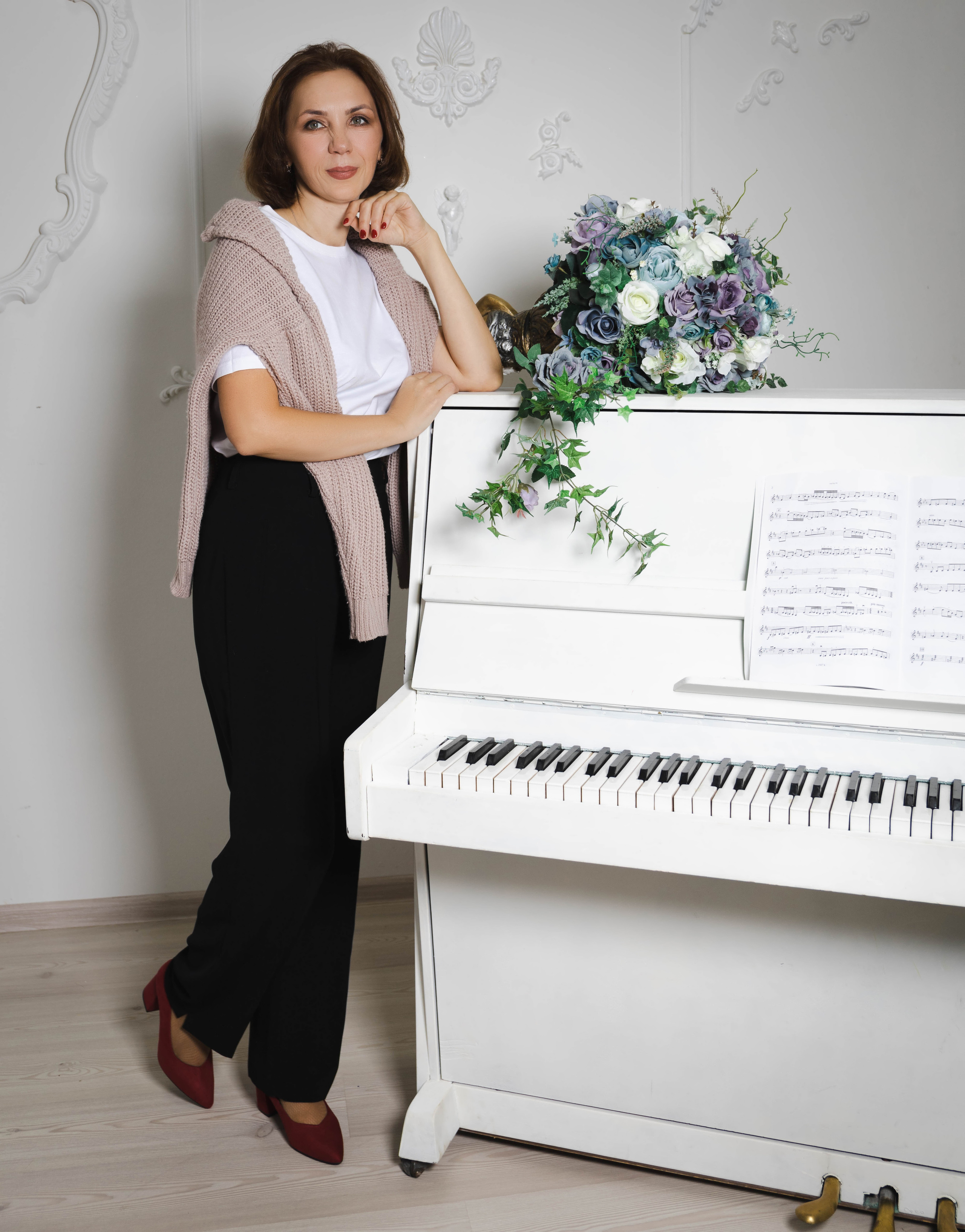 Анна с мамой