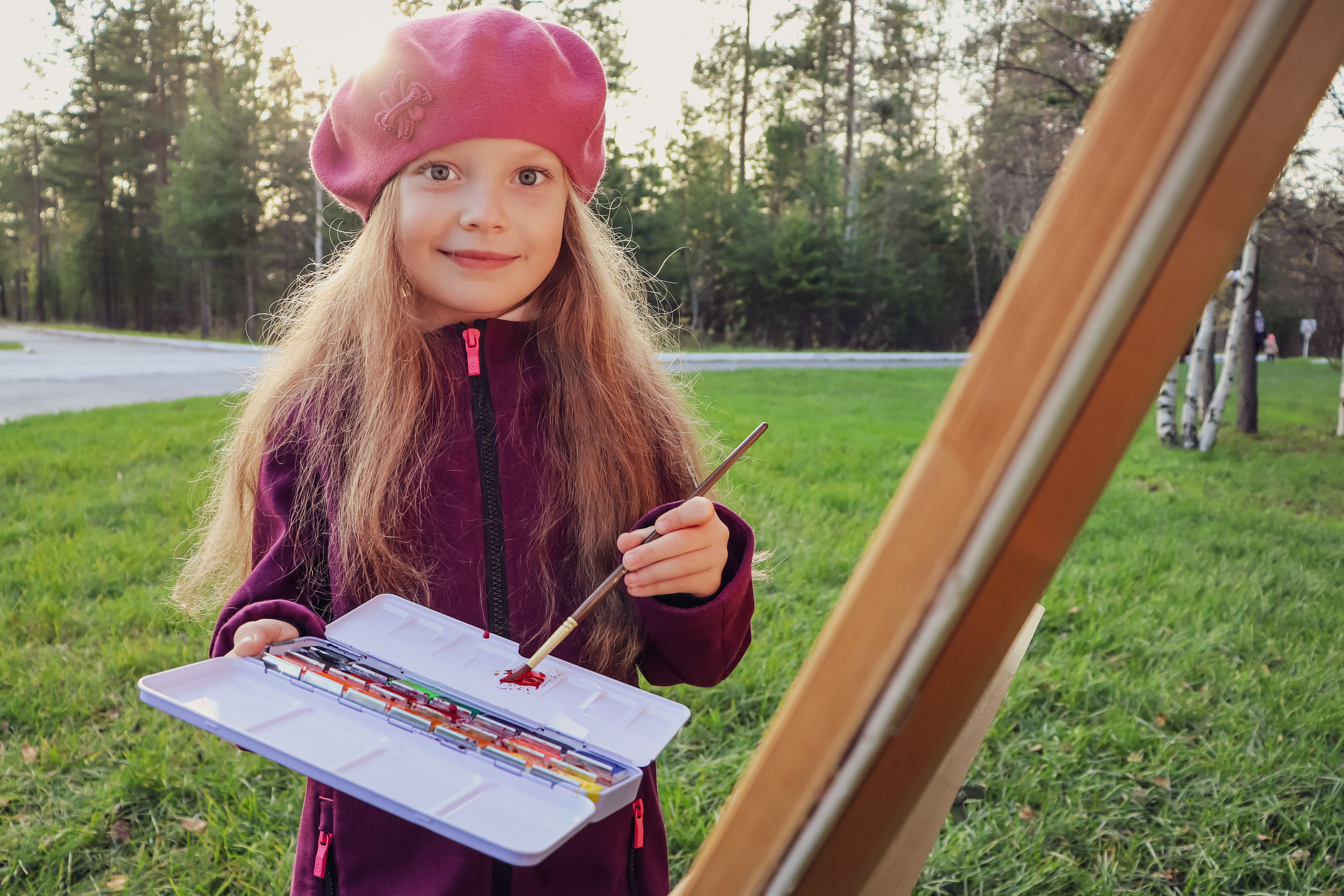 Юнные художницы