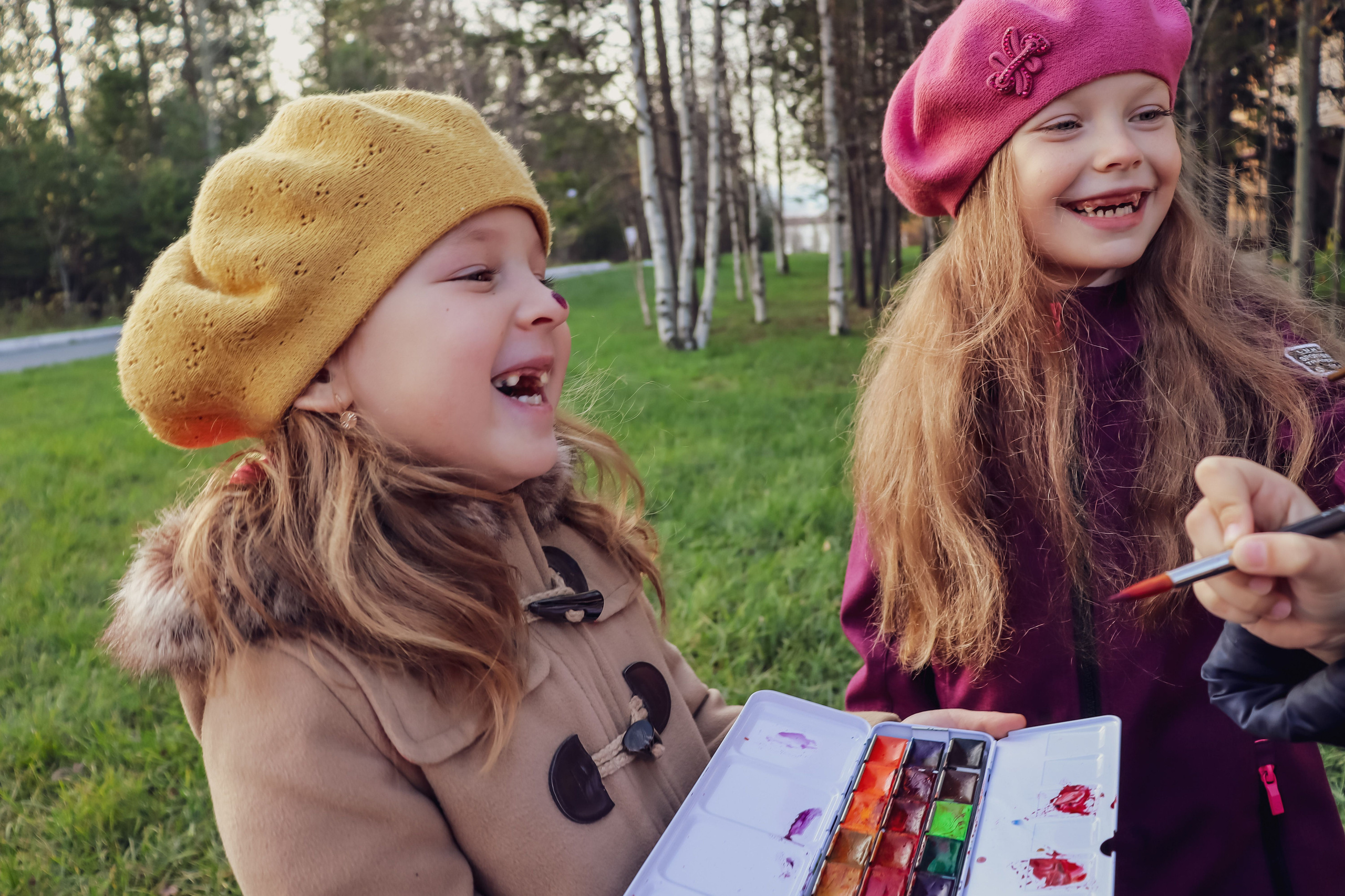 Юнные художницы