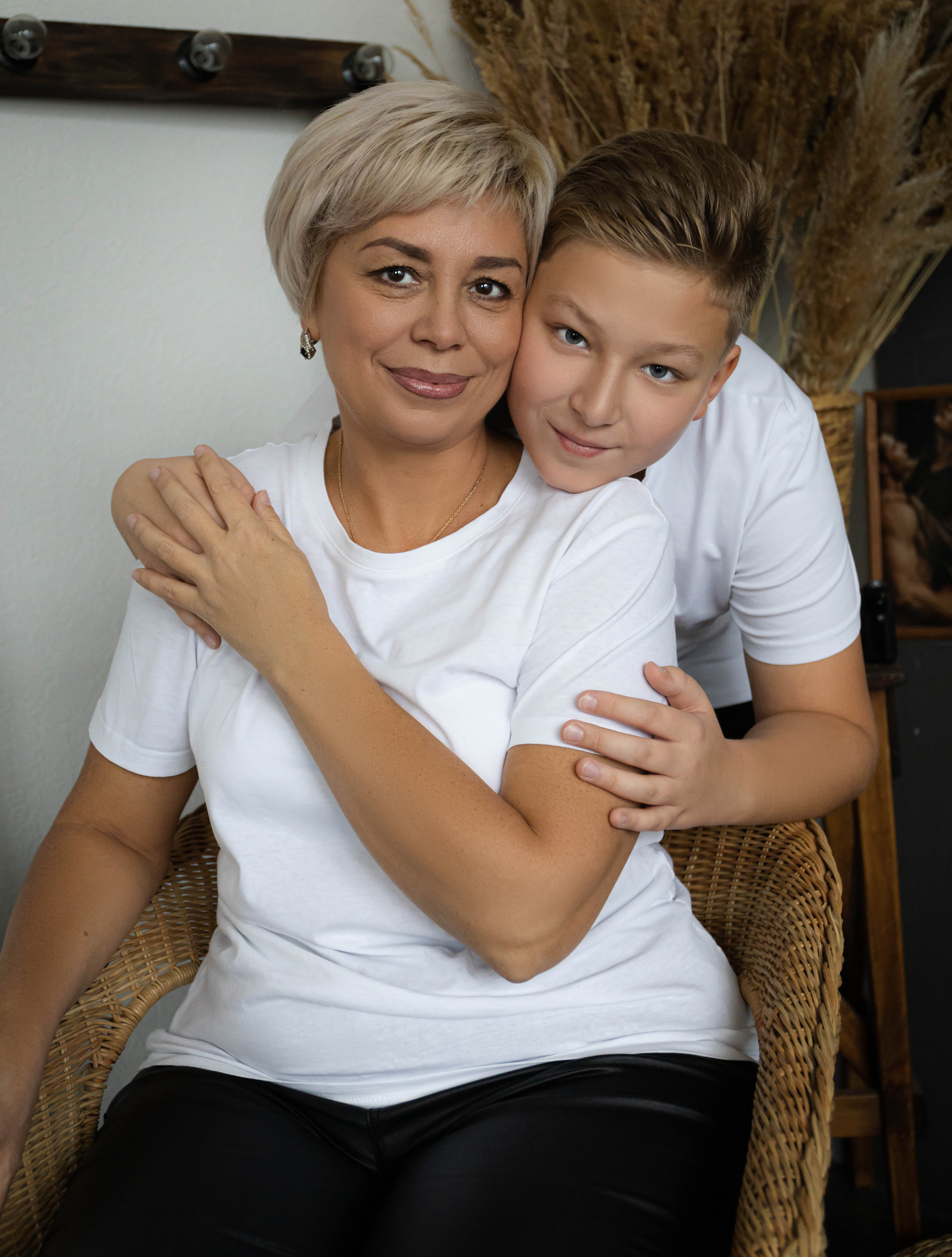 Никита с мамой