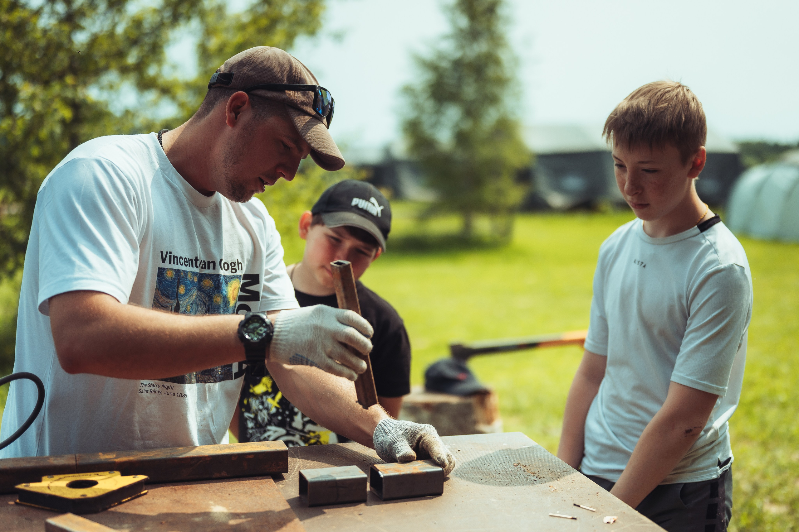 Детский лагерь — 1 смена 2025 год. Иван Кубик — фотограф и видеограф