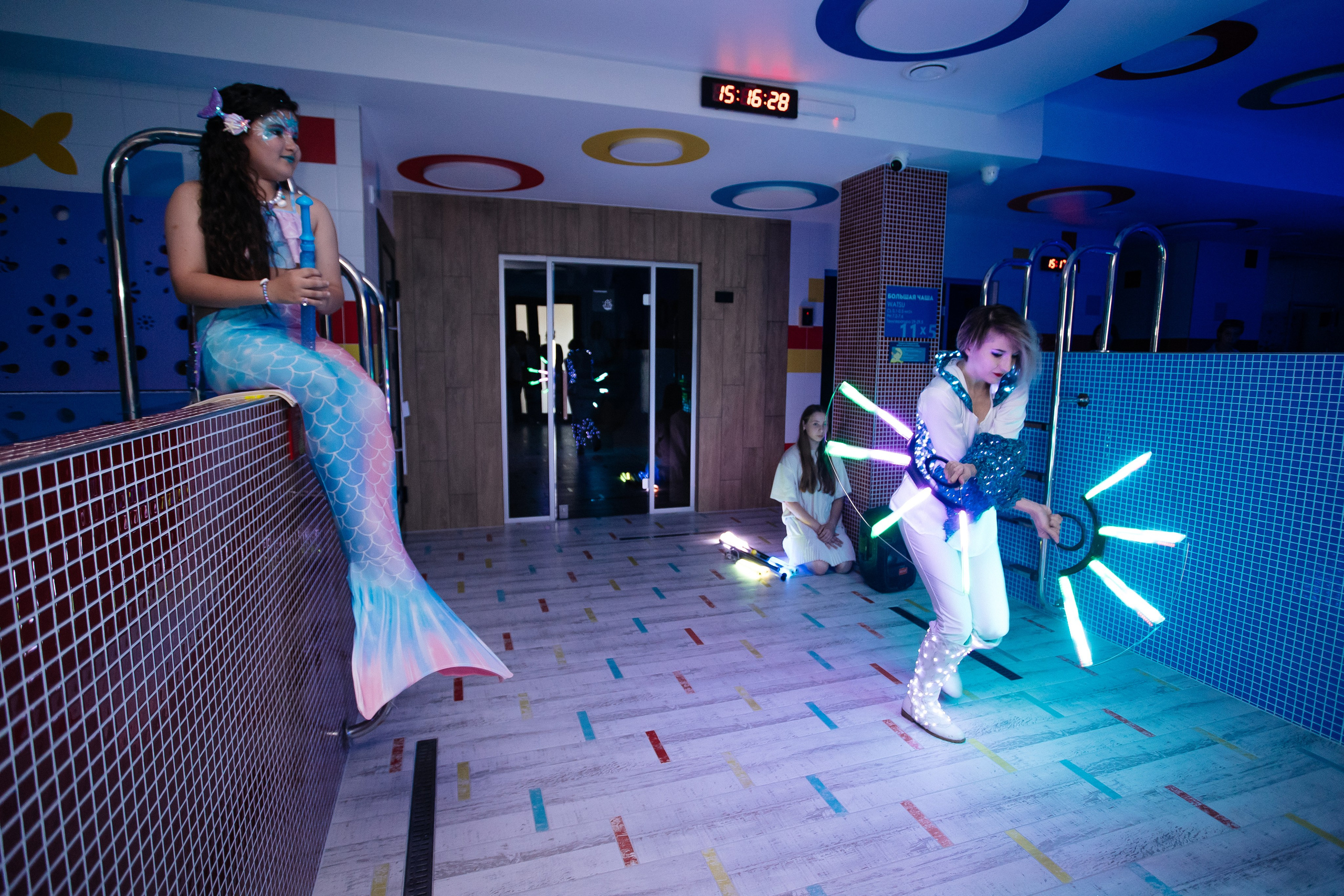 Открытие бассейна. Фотограф в Иркутске