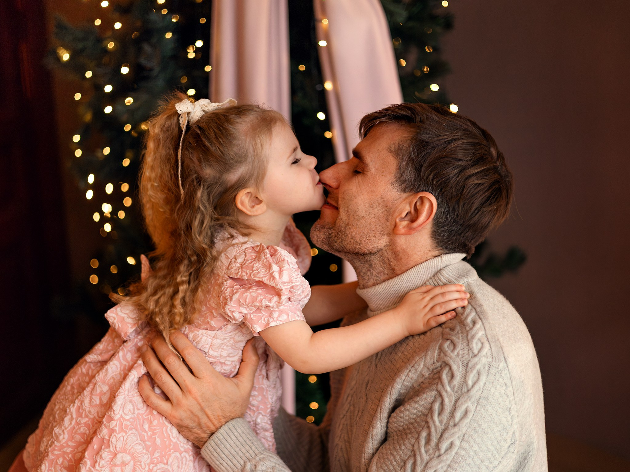 Новогодняя семейная съемка. Детский и семейный фотограф Елена Михайлова в Москве