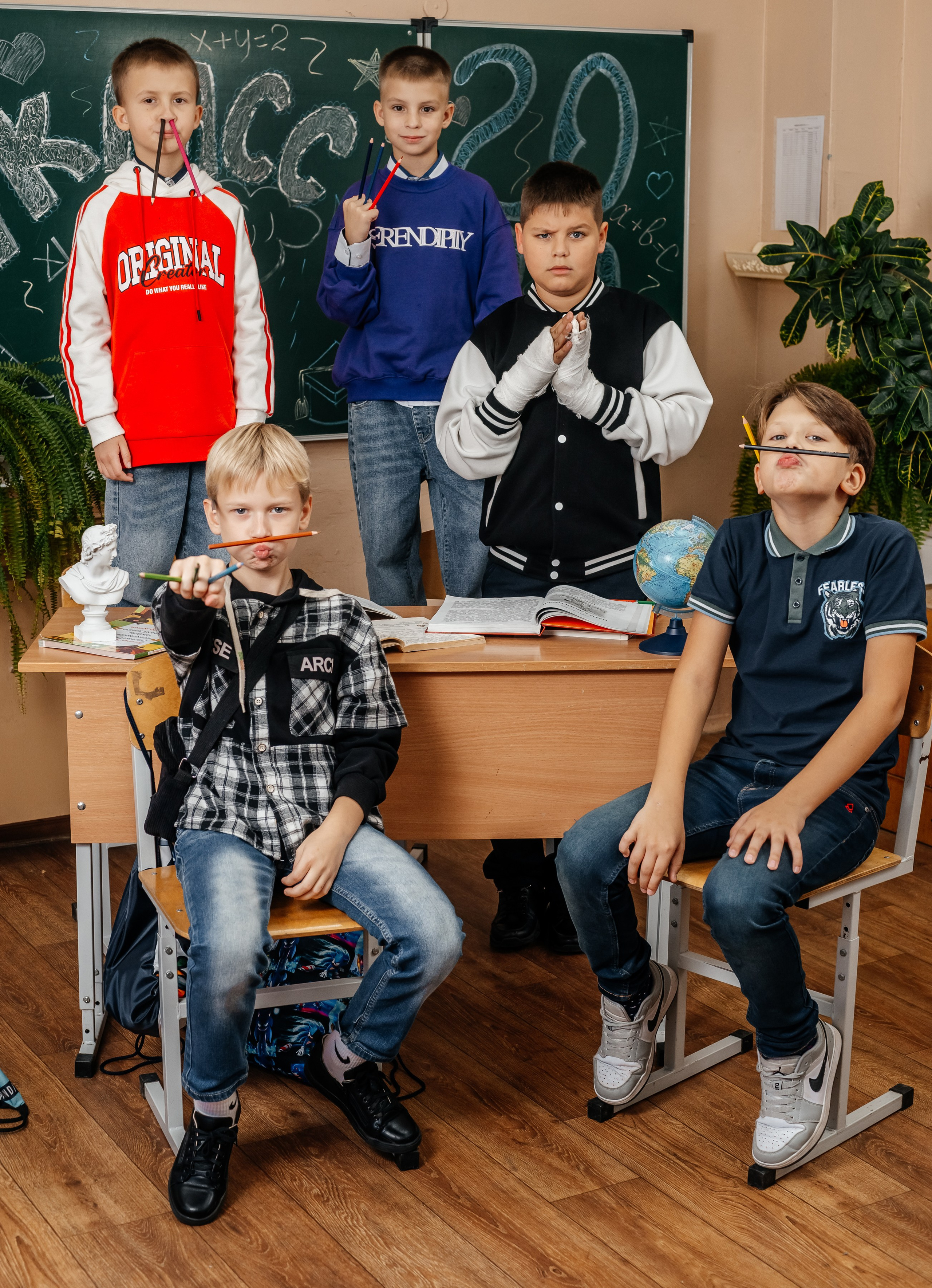 4 кл сьемка в Школе. Ольга Плаксина фотограф в Саратове