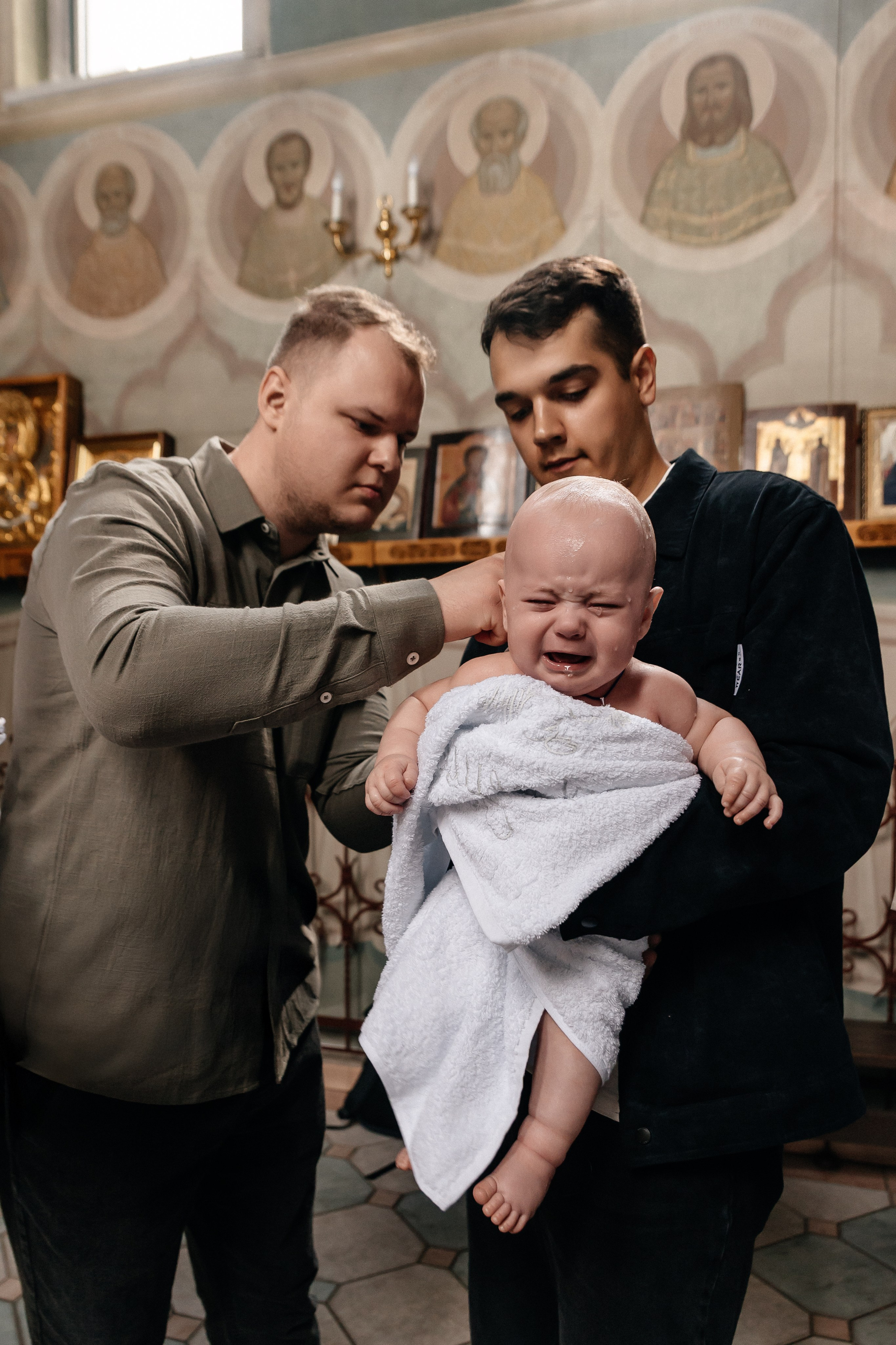Крещение Леши. Семейный фотограф Минск Усова Ольга