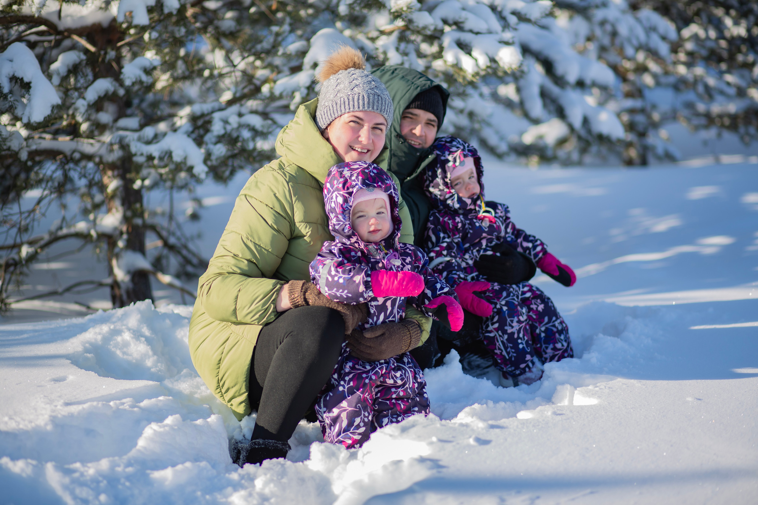 Зима. Семейный и детский фотограф в Москве и МО — Александра