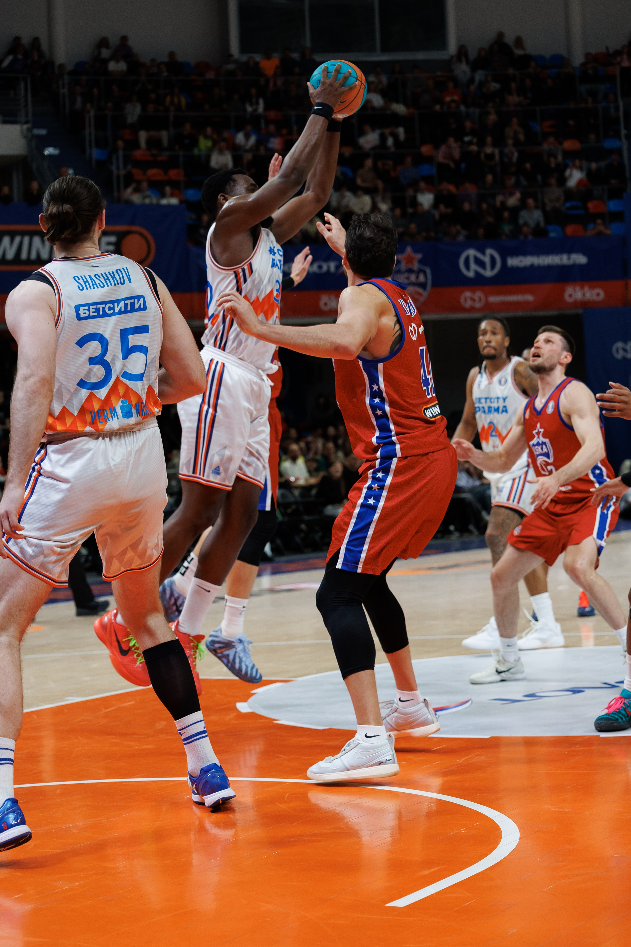 Баскетбол. ЦСКА — ПАРМА