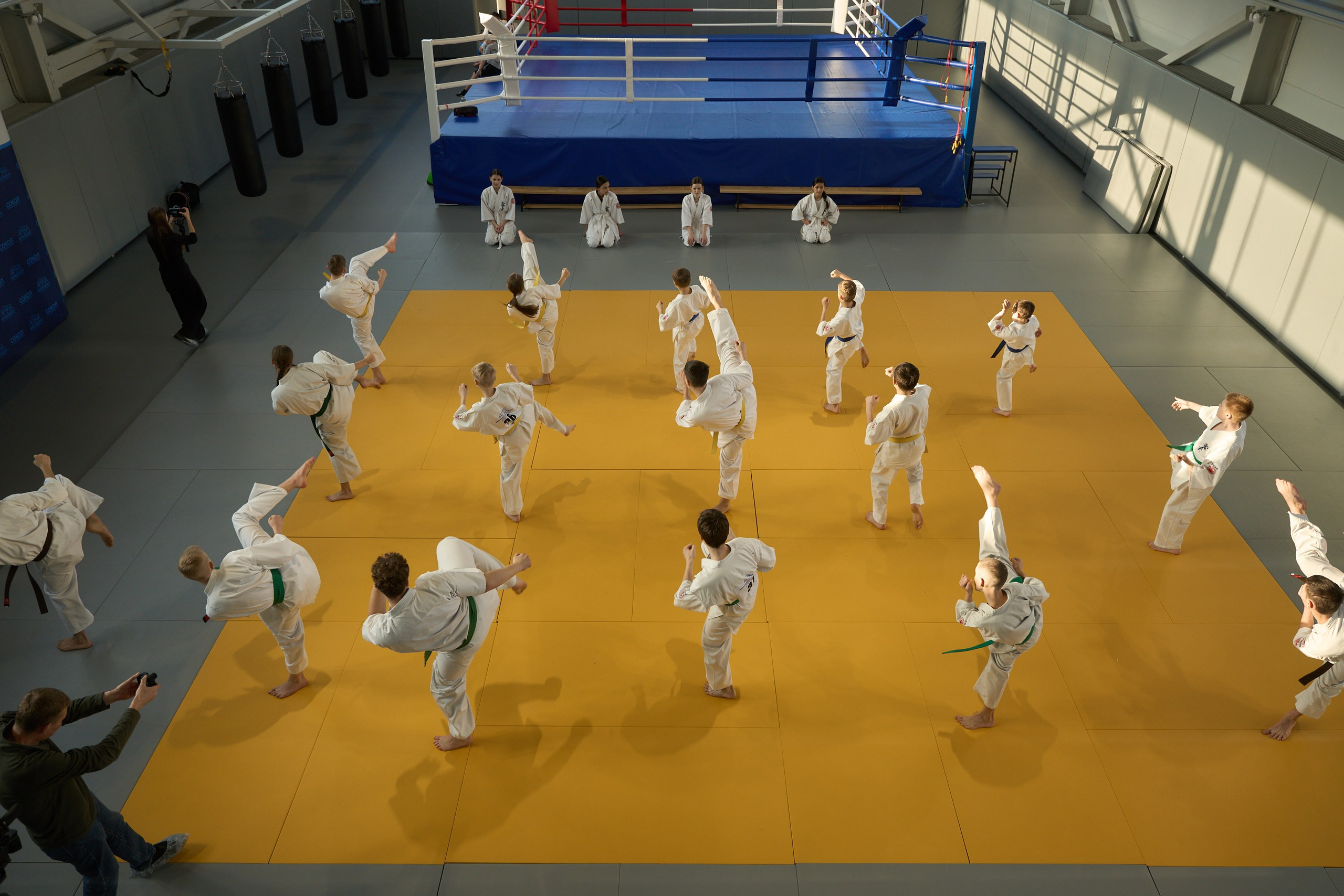 Открытие центров спортивных единоборств «Сокол» Красноярск/Дивногорск. Александр Сазонов Красноярск