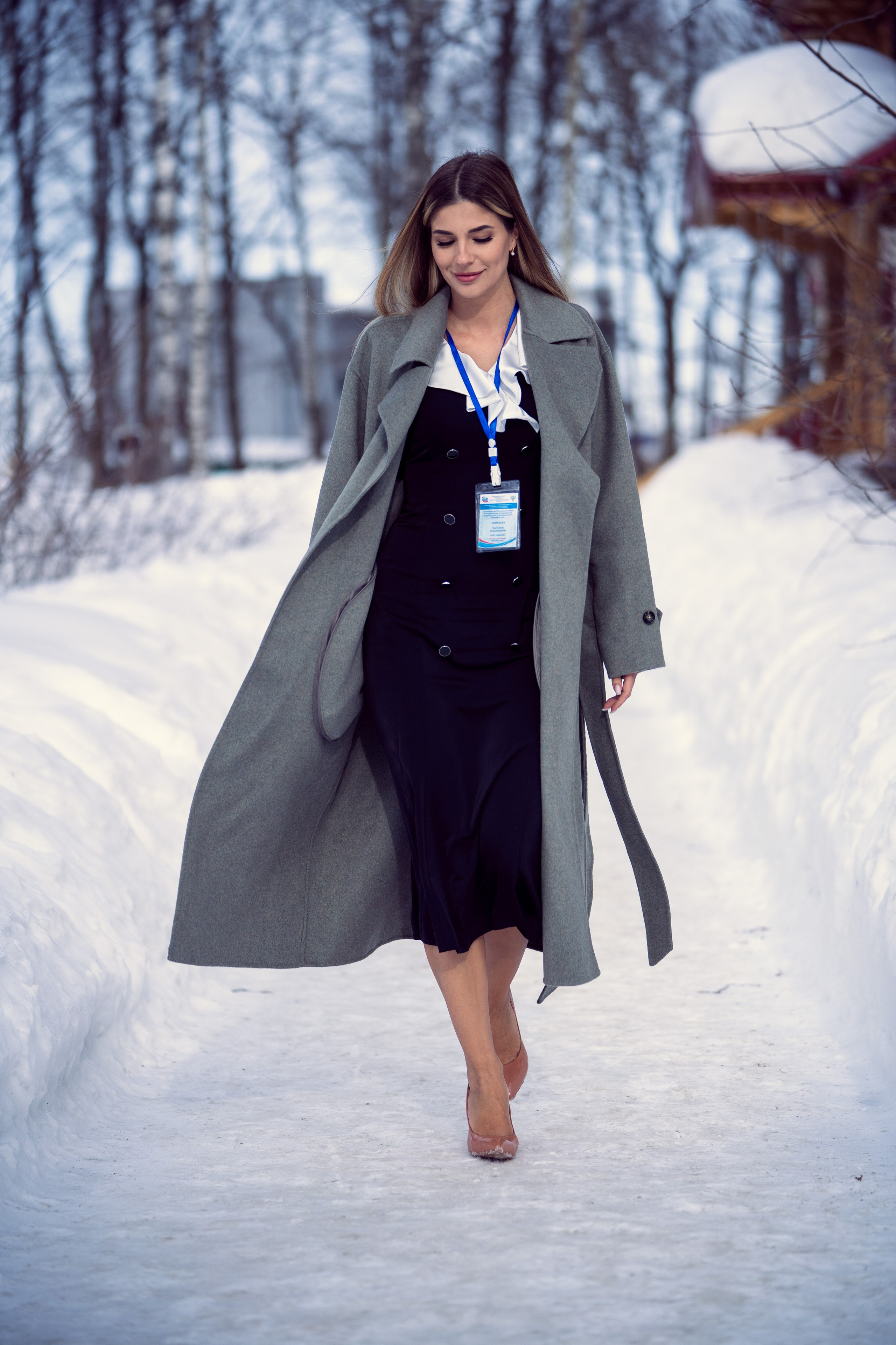 Зимний портрет для Екатерины. Каталожная и промышленная съемка в Москве Александр Плонский