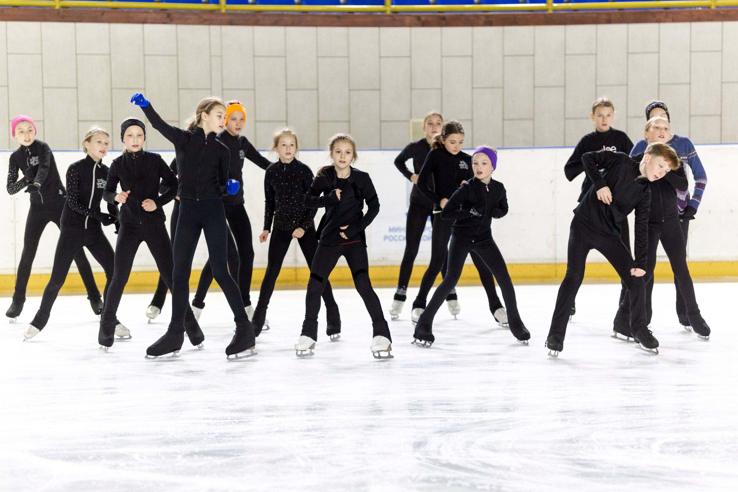 Тренировка на льду. Репортажный фотограф в Москве