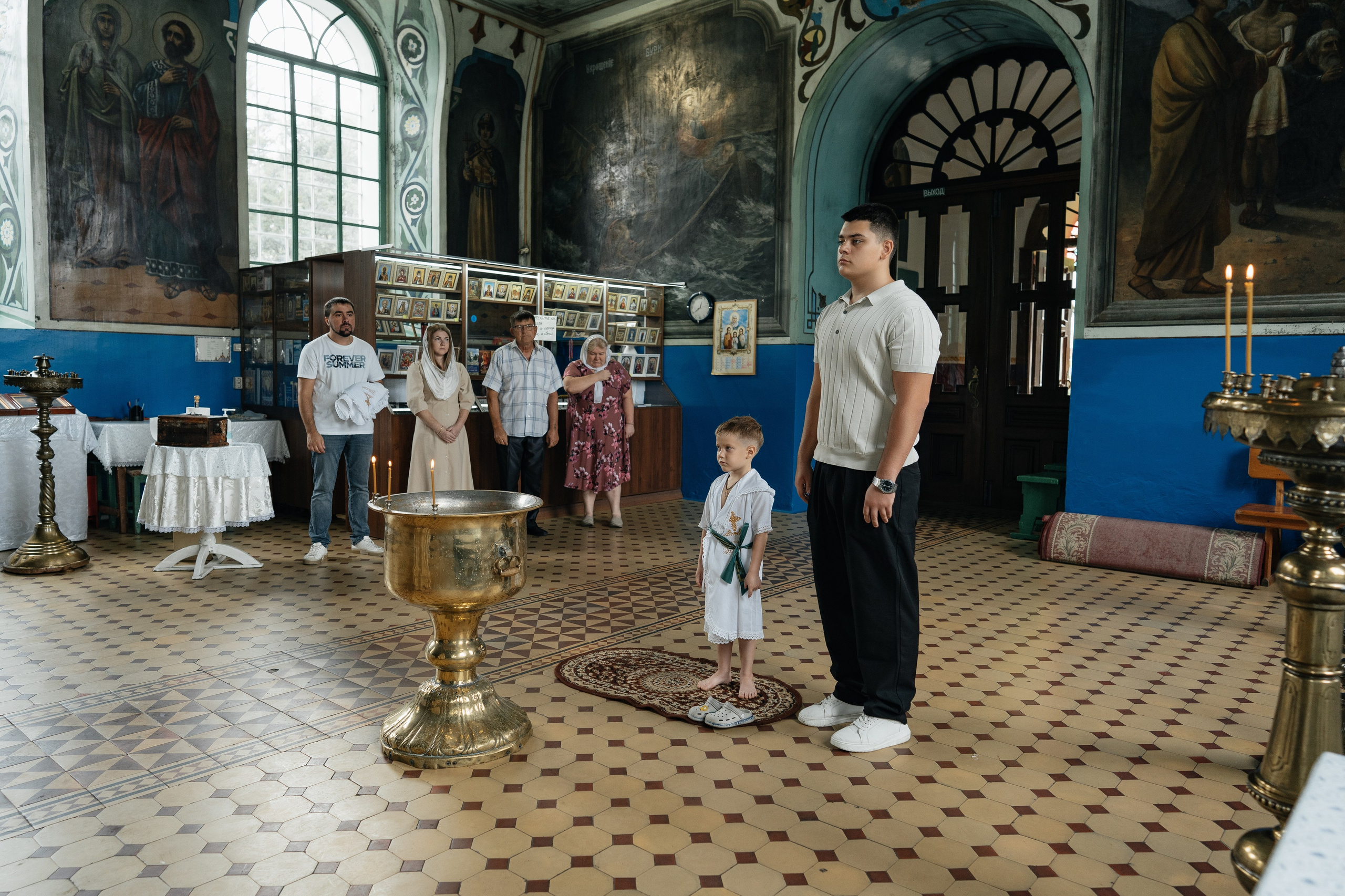 Крещение Никиты