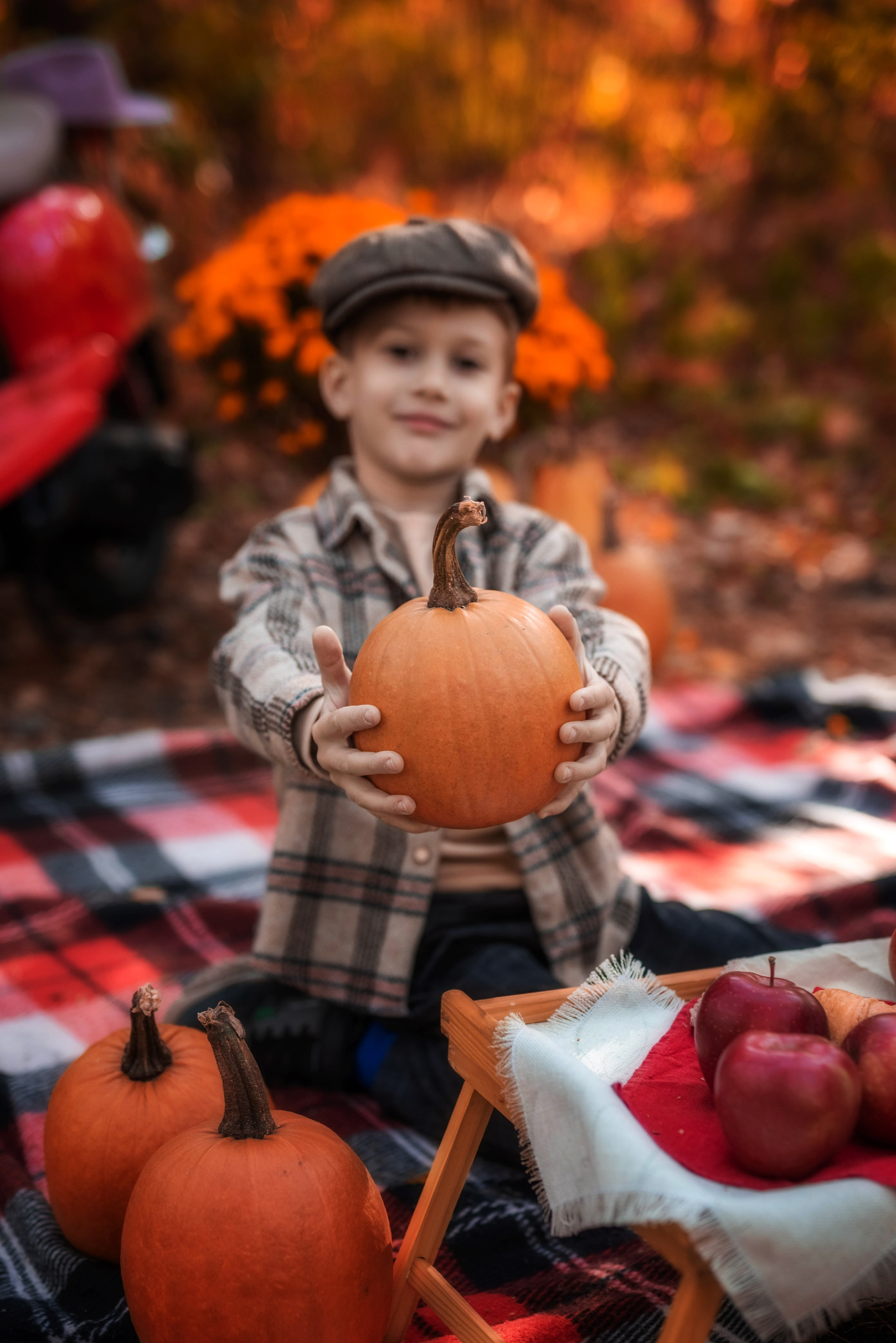 Осенняя фотосессия в лесу. Семейный, детский фотограф в Воронеже Анна Никитина