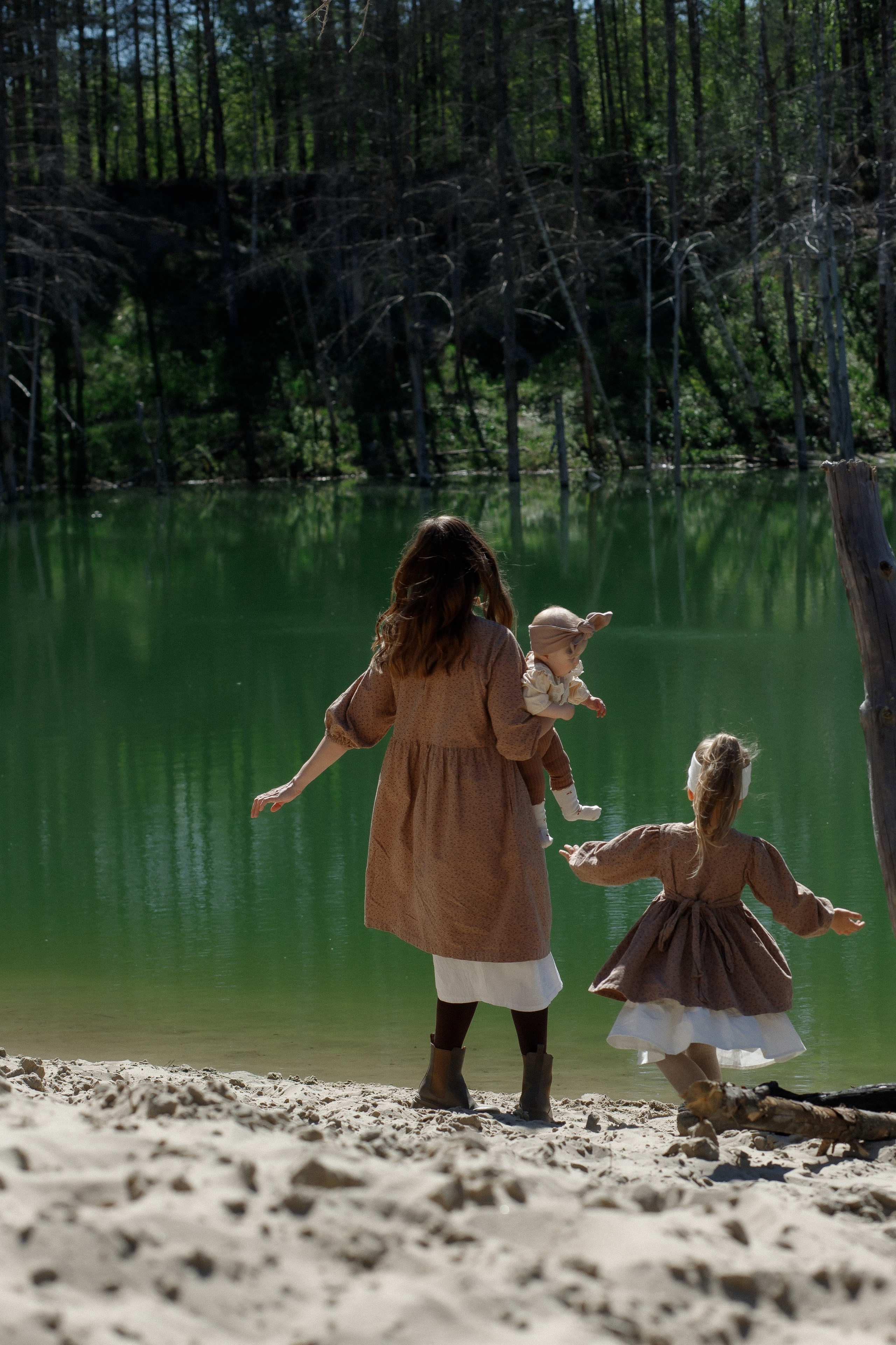 Семейная съемка на карьере. Фотограф Карпачан Анастасия