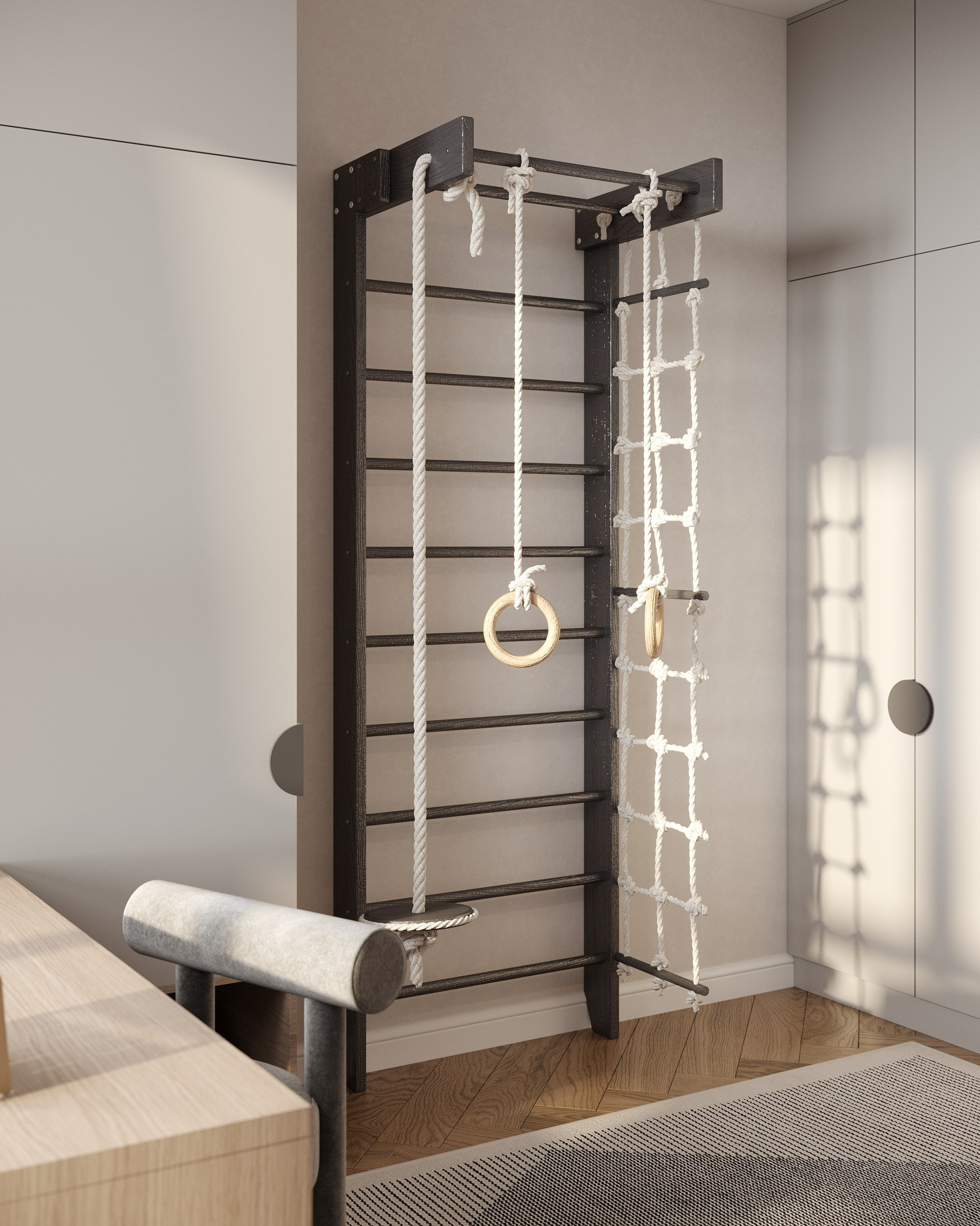 Дизайн трехкомнатной квартиры в ЖК Крыловка Парк Казань. Архитектор-дизайнер в Казани