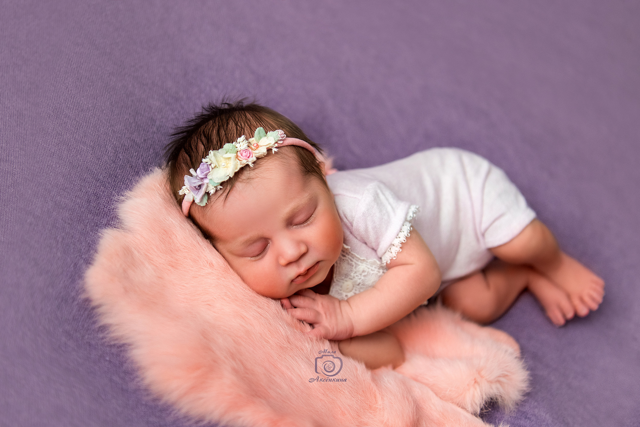 Портфолио новорожденных. Фотограф в Нефтеюганске Мила Аксёнкина