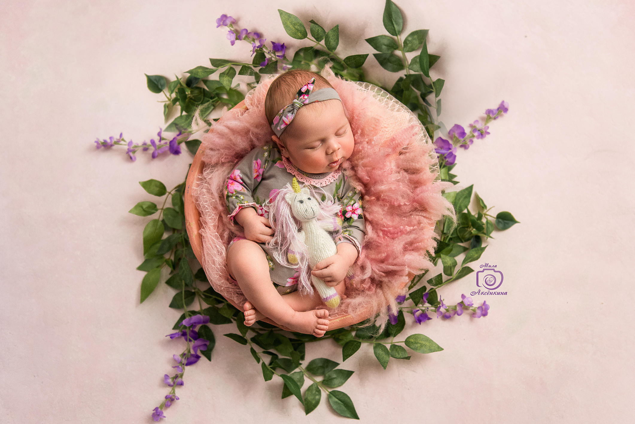 Портфолио новорожденных. Фотограф в Нефтеюганске Мила Аксёнкина