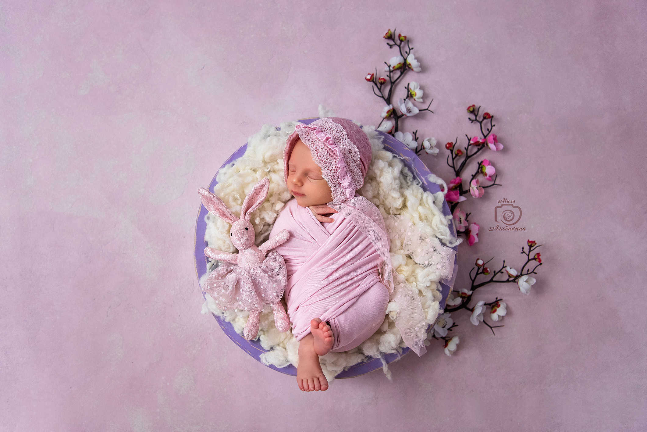 Портфолио новорожденных. Фотограф в Нефтеюганске Мила Аксёнкина