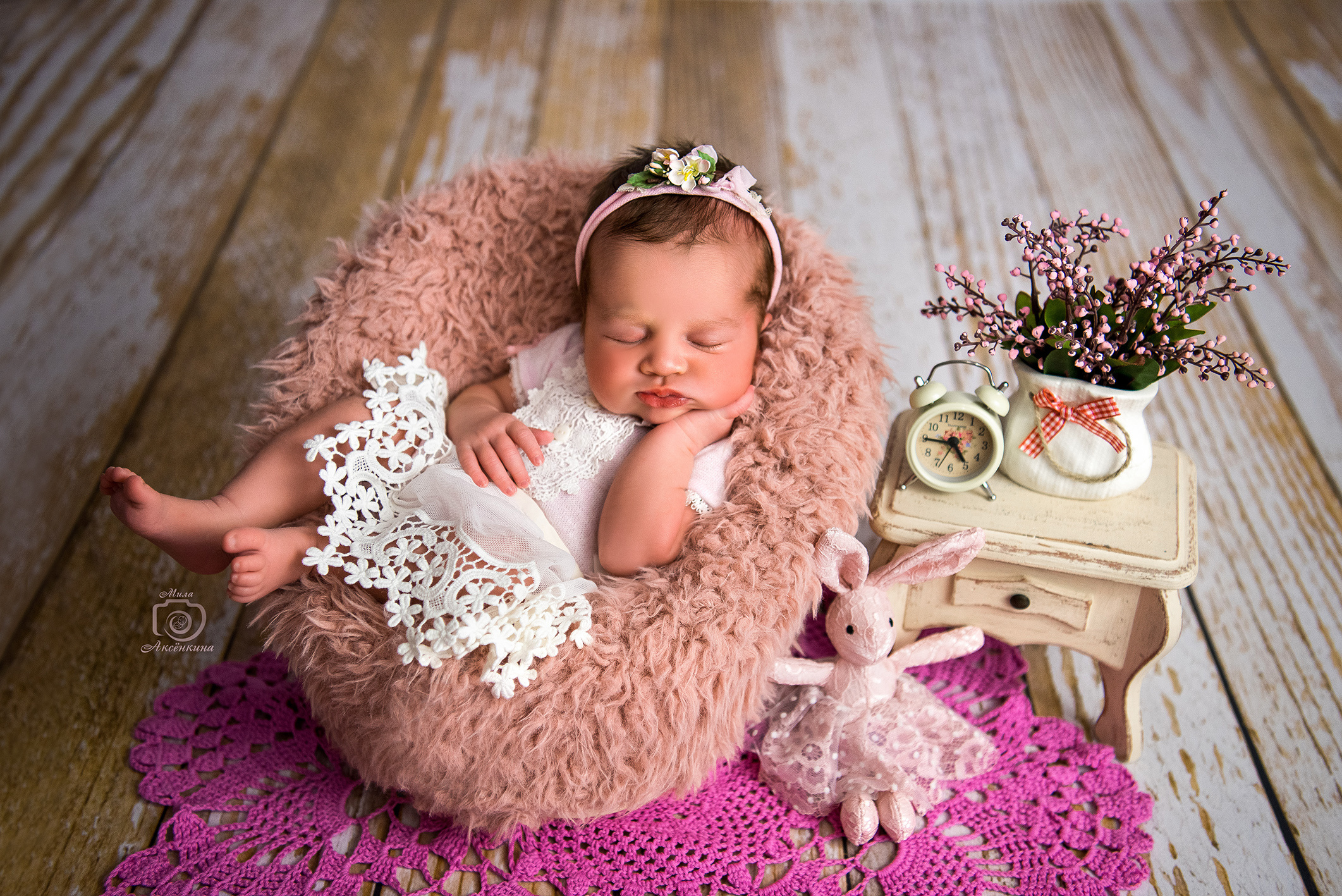 Портфолио новорожденных. Фотограф в Нефтеюганске Мила Аксёнкина