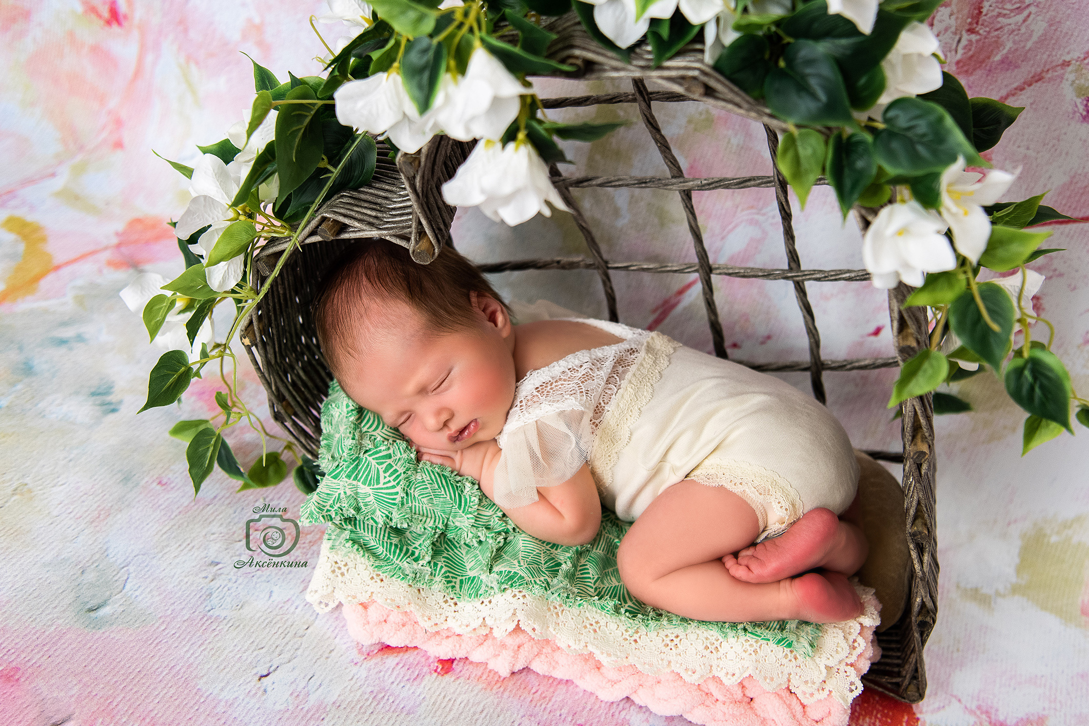 Портфолио новорожденных. Фотограф в Нефтеюганске Мила Аксёнкина