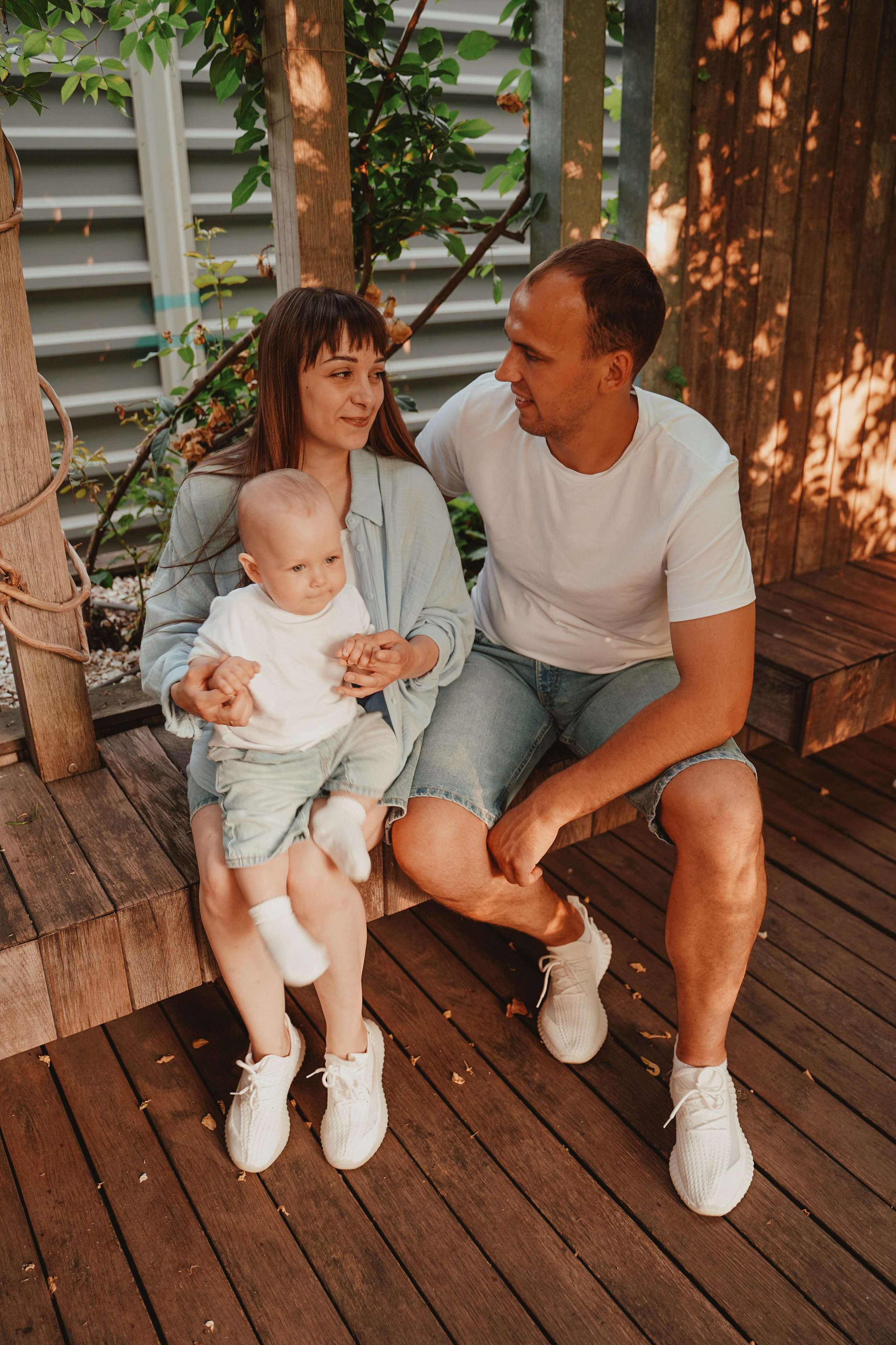 Семейная фотосессия в парке Галицкого. Семейный и женский фотограф в Краснодаре Анастасия Приймак