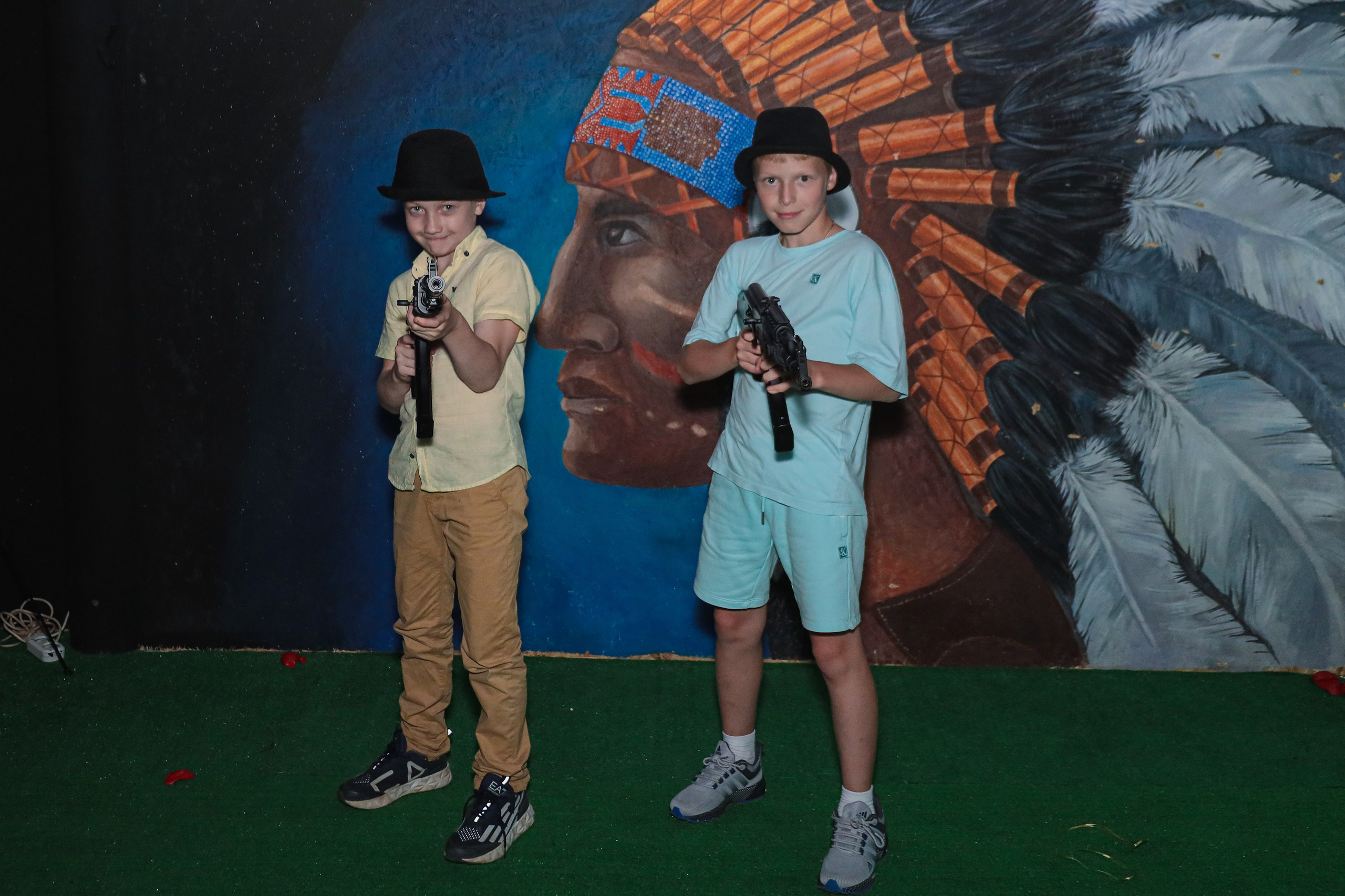 День рождение в стрелковом клубе. Фотограф Надршина Лилия