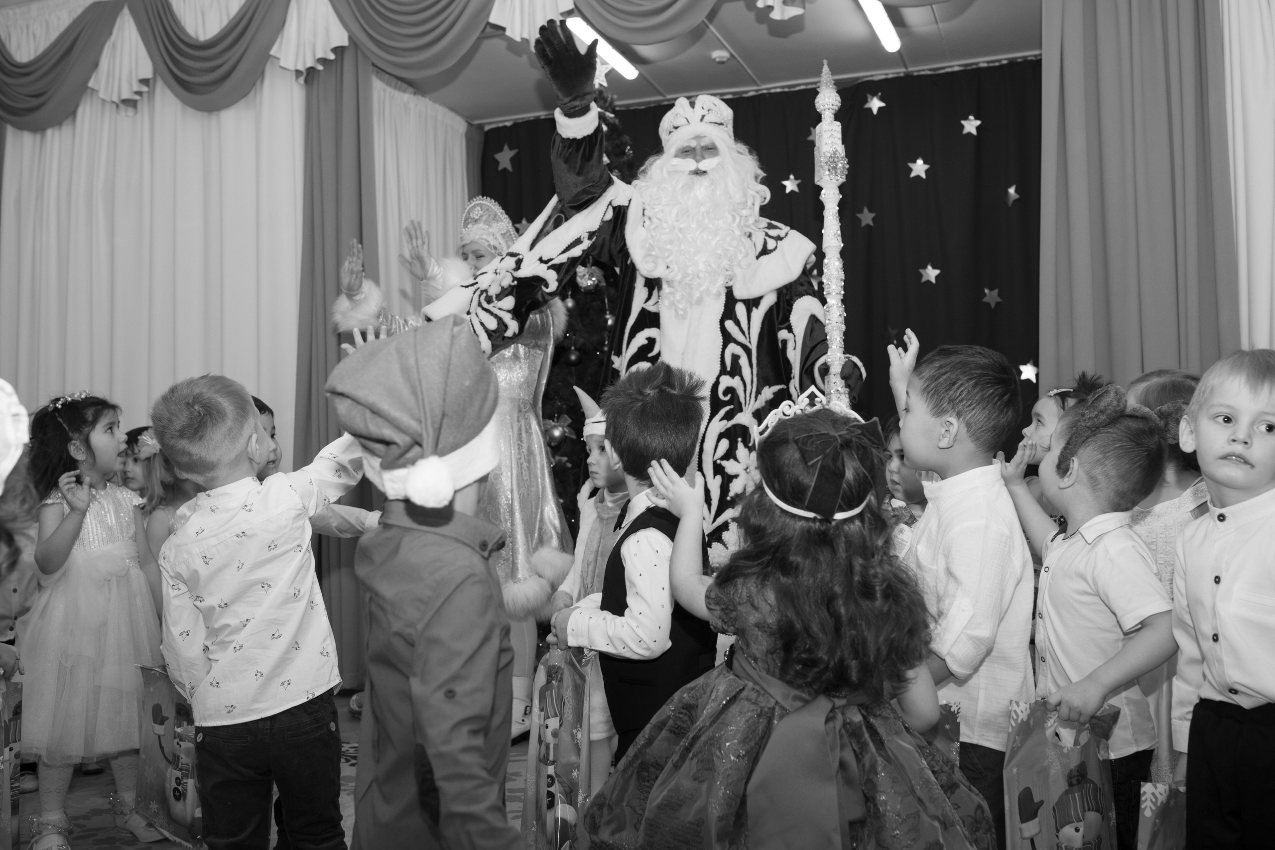 Новогодний утренник в детском саду. Семейный и детский фотограф в Москве Дорогова Екатерина