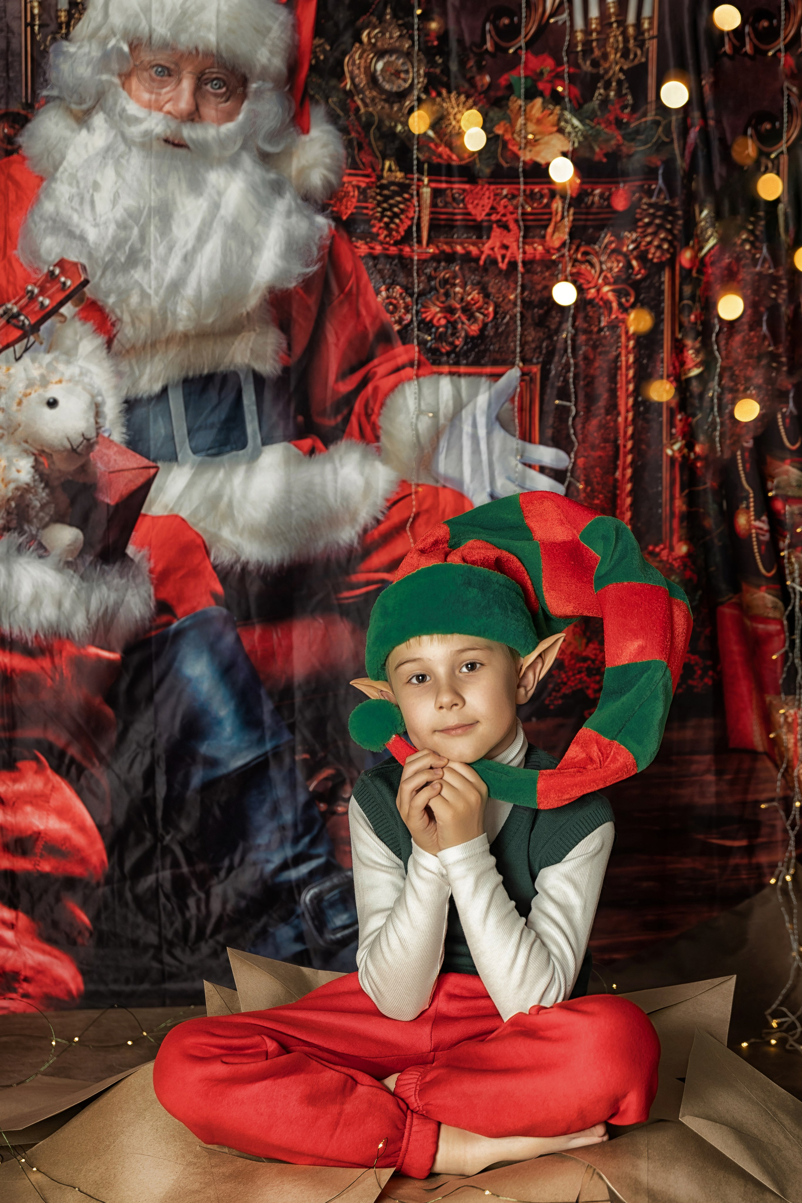 Новогодний портрет. Рыжий Фотограф Иркутск