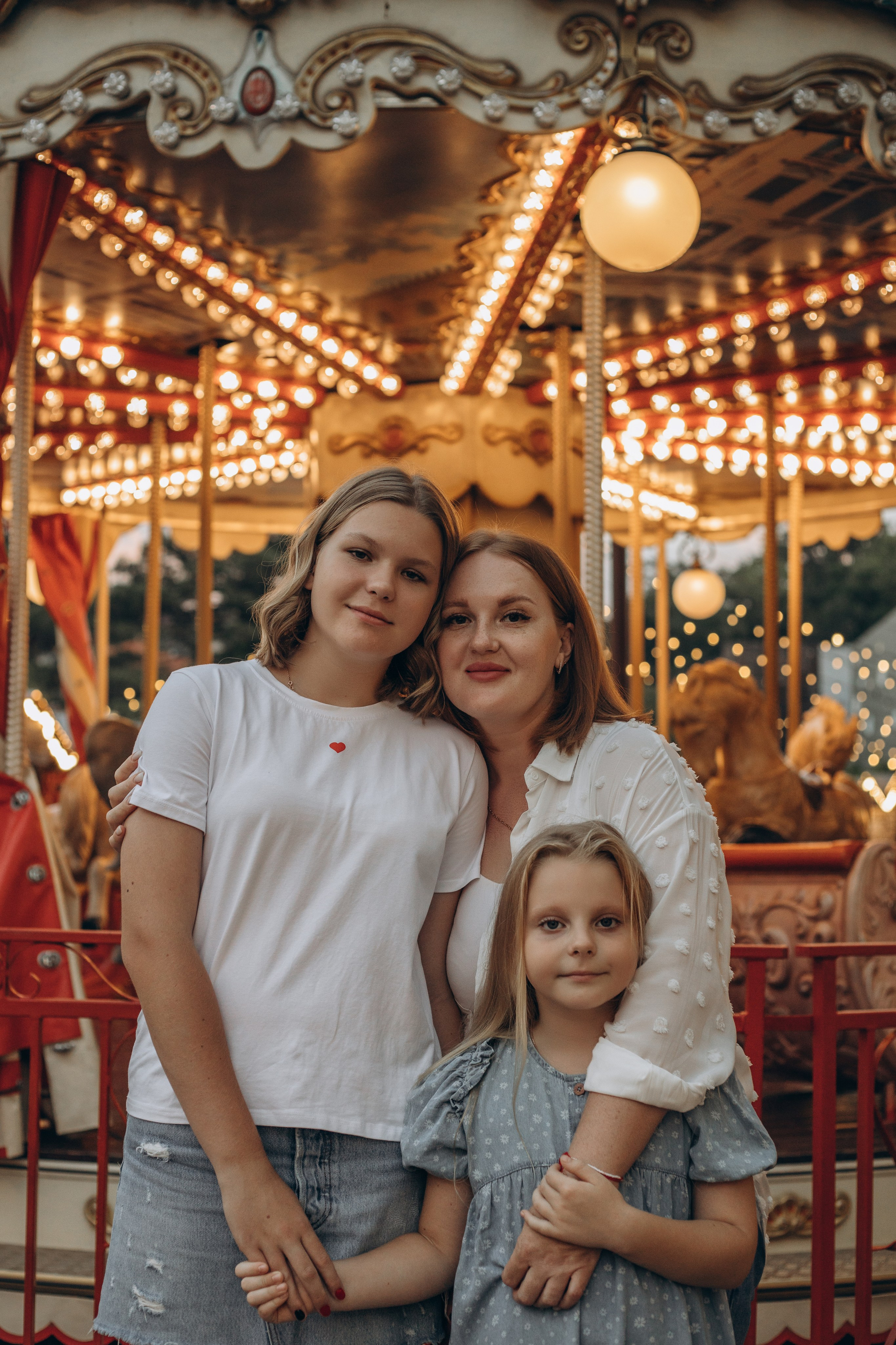 Антон, Тамара, Алиса и Ева — летний вечер у озера. Семейный фотограф Новороссийск, Анапа, Геленджик — Юлия Давыдова