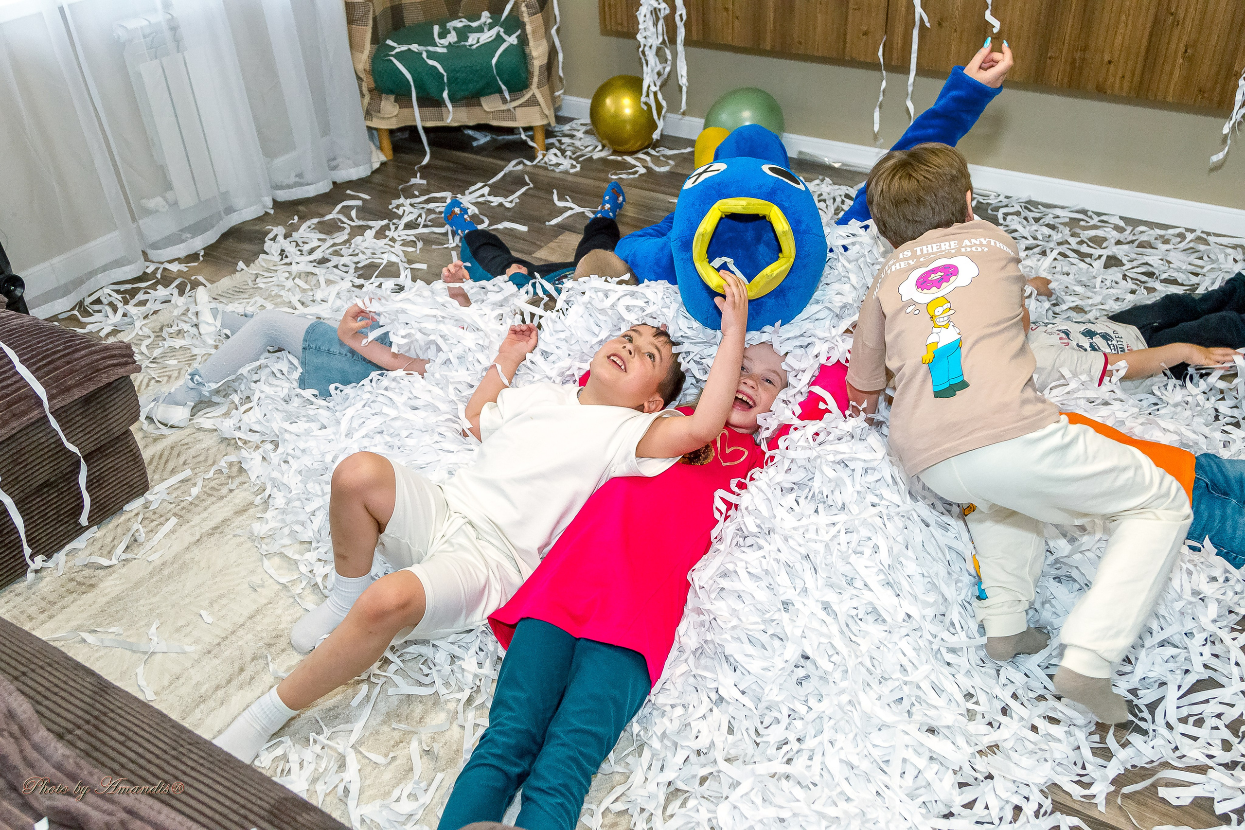 День рождения Лёвы (6 лет). Репортажная съемка в Москве и области. Анималистика