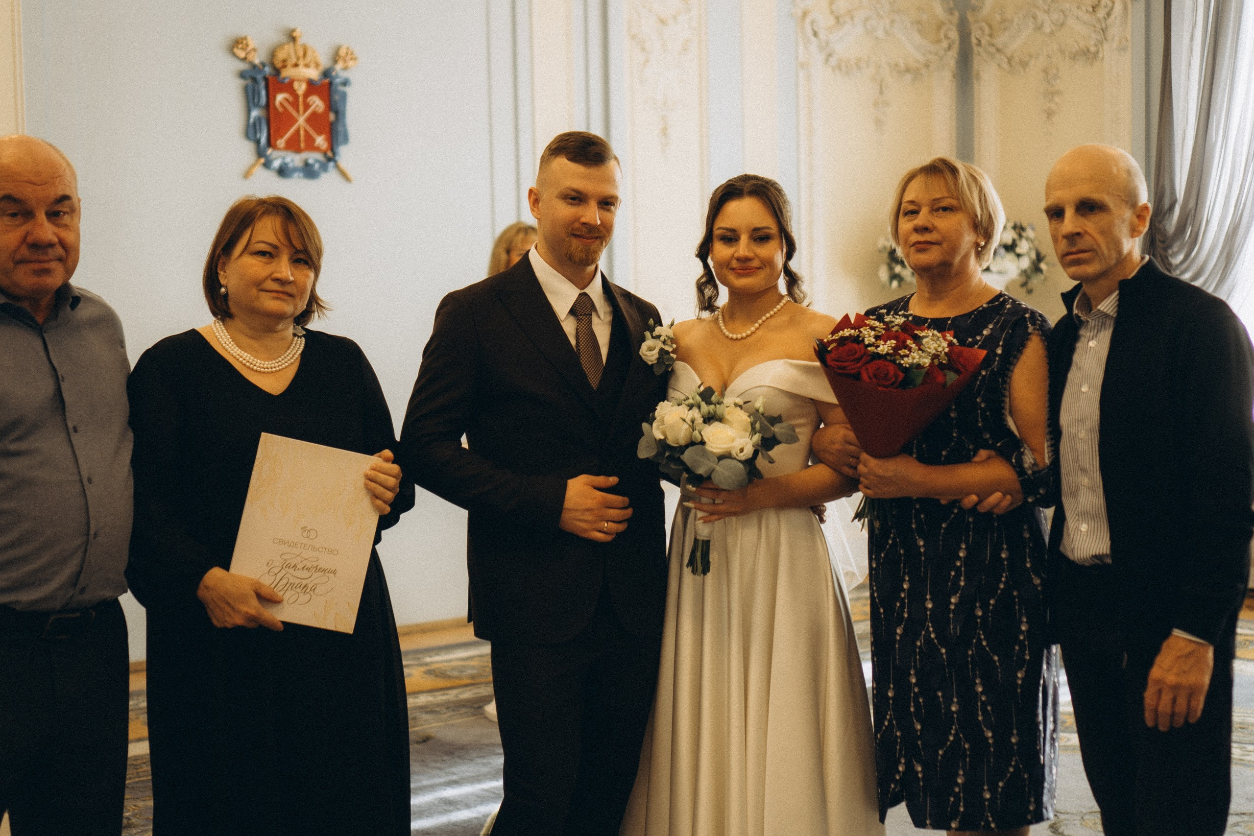 СВАДЕБНАЯ СЬЕМКА ВО ВТОРОМ ДВОРЦЕ БРАКОСОЧЕТАНИЯ. Профессиональный фотограф, Санкт-Петербург — Виктория Богомолова